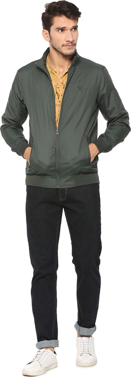 Image of Allen Solly Men Solid Casual Jacket