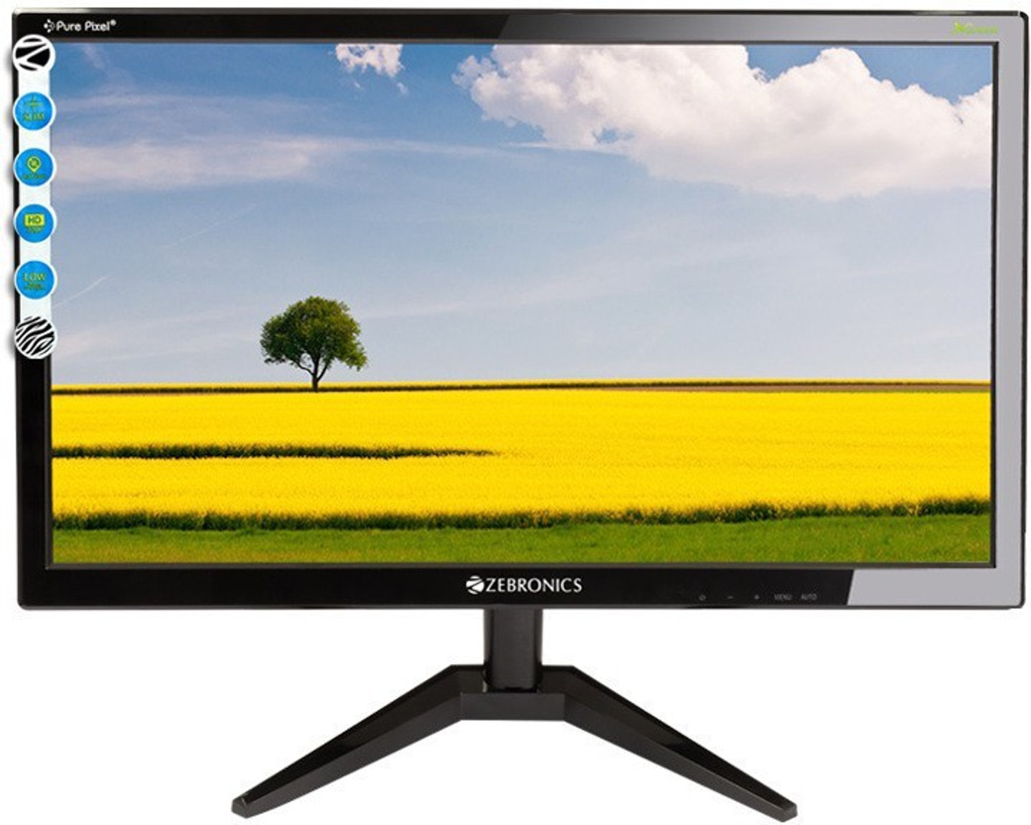 Image of Consistent 48.26 cm (19 inch) HD TN Panel Monitor (CTM2001) (Response Time: 5 ms, 60 Hz Refresh Rate)