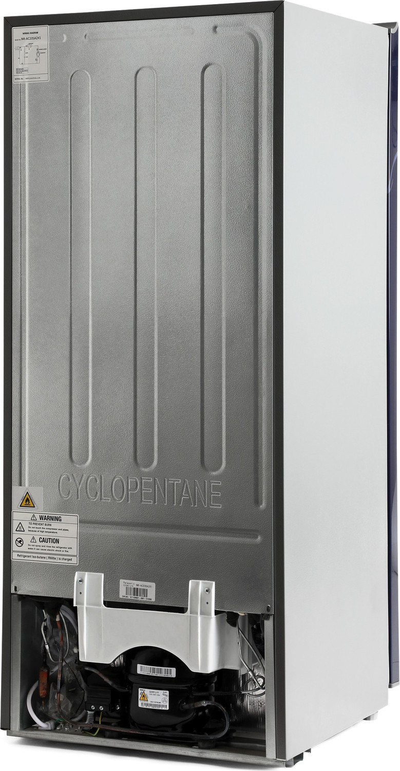 Image of Panasonic 202 L Direct Cool Single Door 2 Star Refrigerator (Blue Single Flower, NR-AC20SA2X1)