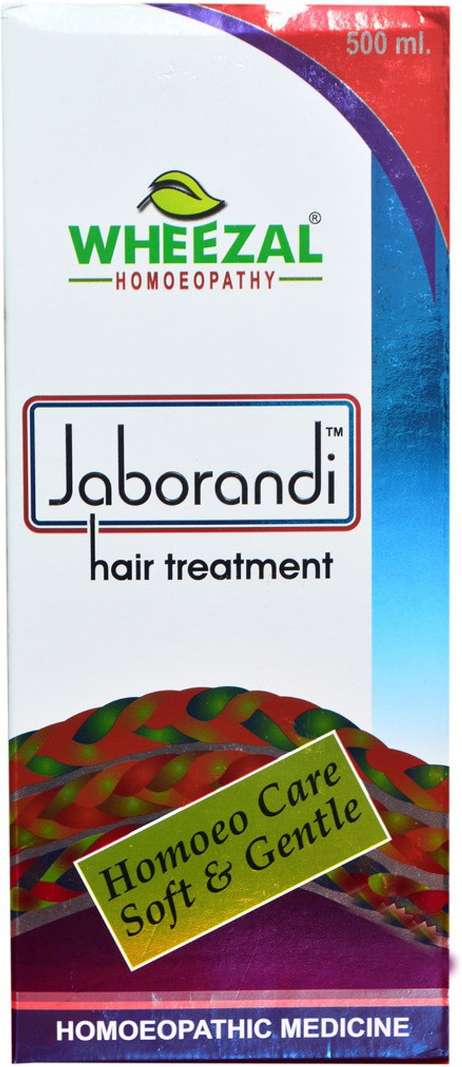 Image of WHEEZAL JABORANDI HAIR TREATMENT-ANTI HAIR FALL 200 ML-PACK OF 3 Hair Oil (600 ml)