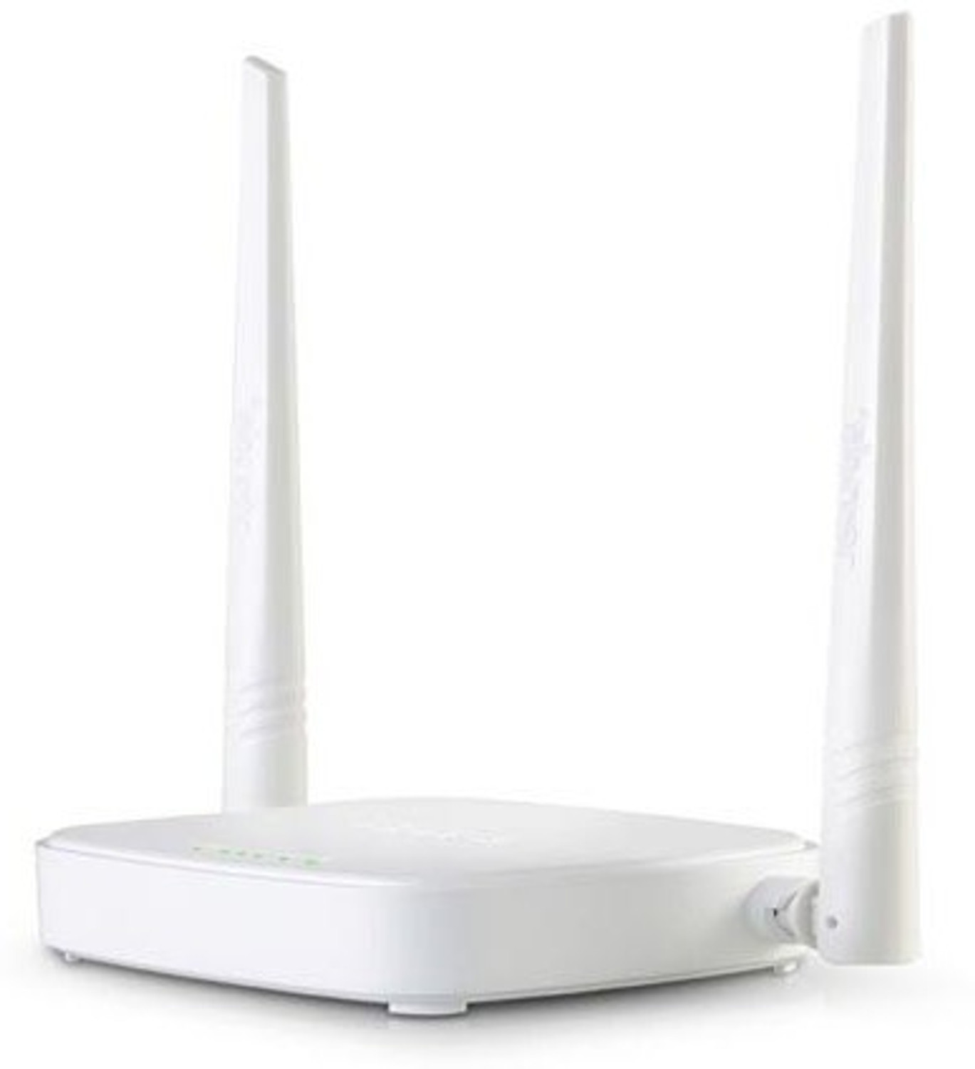 Image of TENDA N300 Wireless Router 2.4 GHz 300 Mbps Wifi Speed Single Band External Antenna ADSL (Telephone) (White)