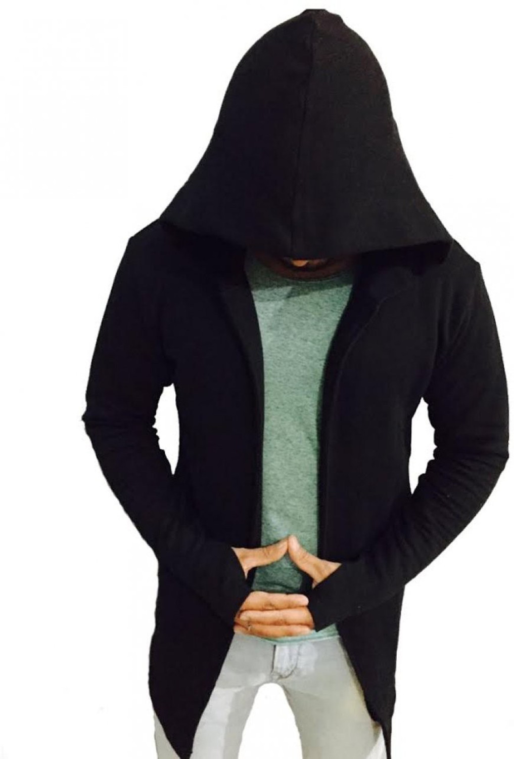 Image of ERAGON FASHION Men Full Sleeve Blue Shrug