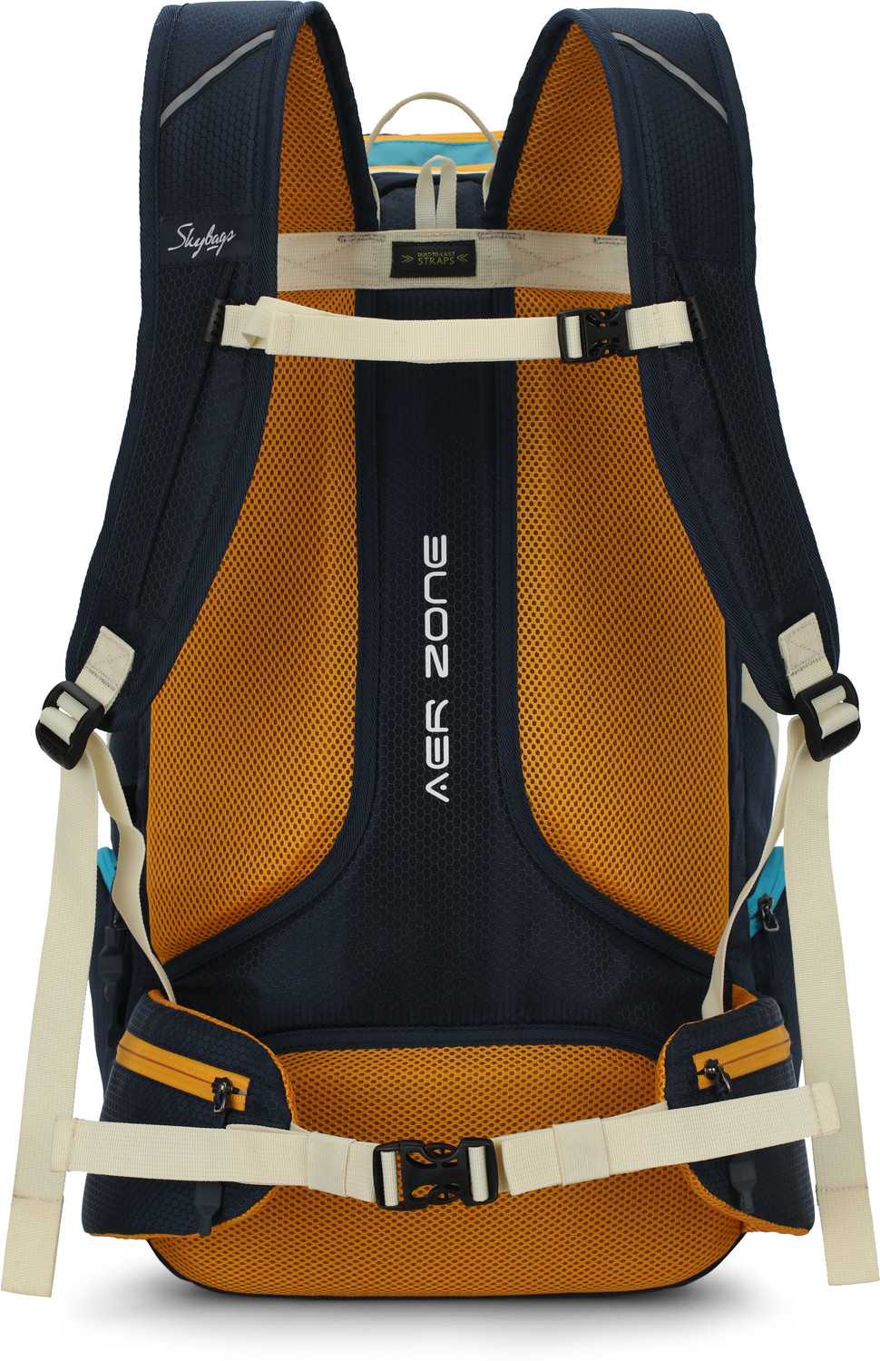 Image of SKYBAGS Large 45 L Laptop Backpack CAVALIER 45L LAPTOP BACKPACK BLUE (Blue, Beige, Black)