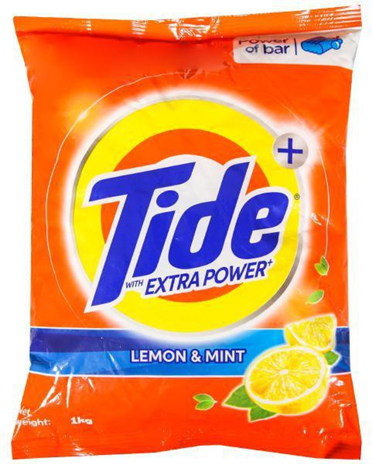 Tide Lemon Mint Detergent Powder 1 kg - Image 1