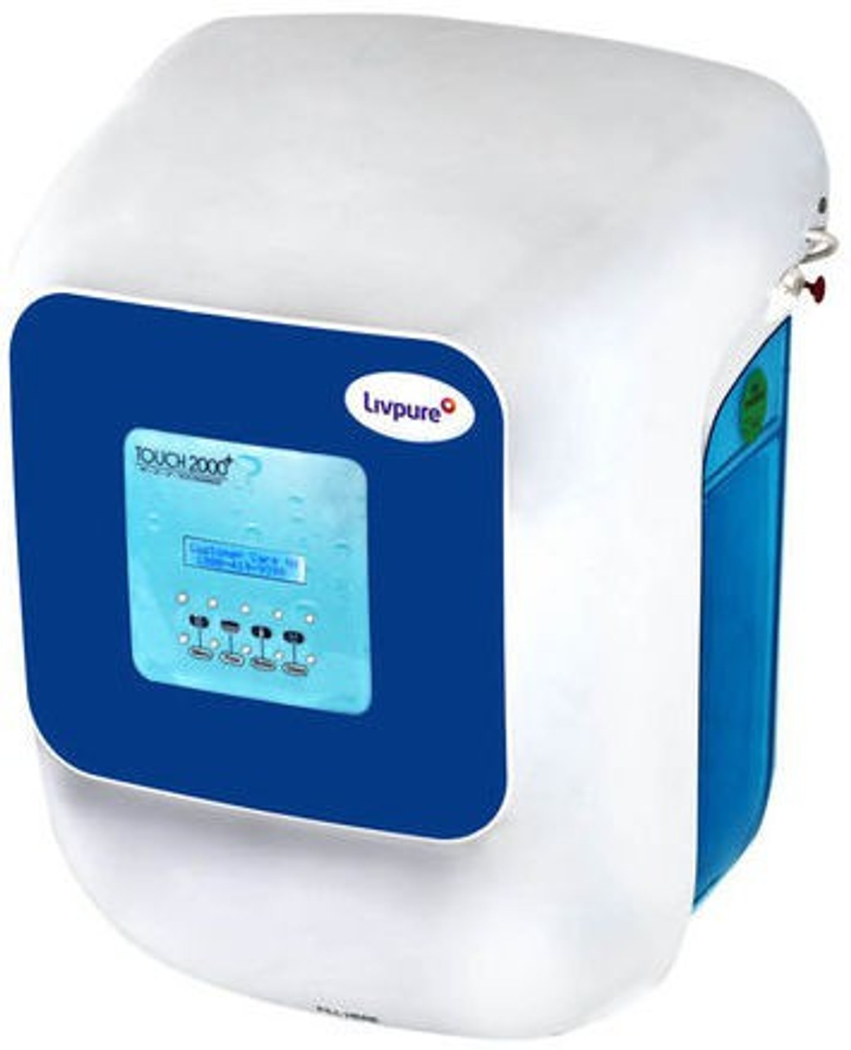 Image of LIVPURE Touch 2000+ 8.5 L RO + UV + UF Water Purifier (WHITE BLUE)