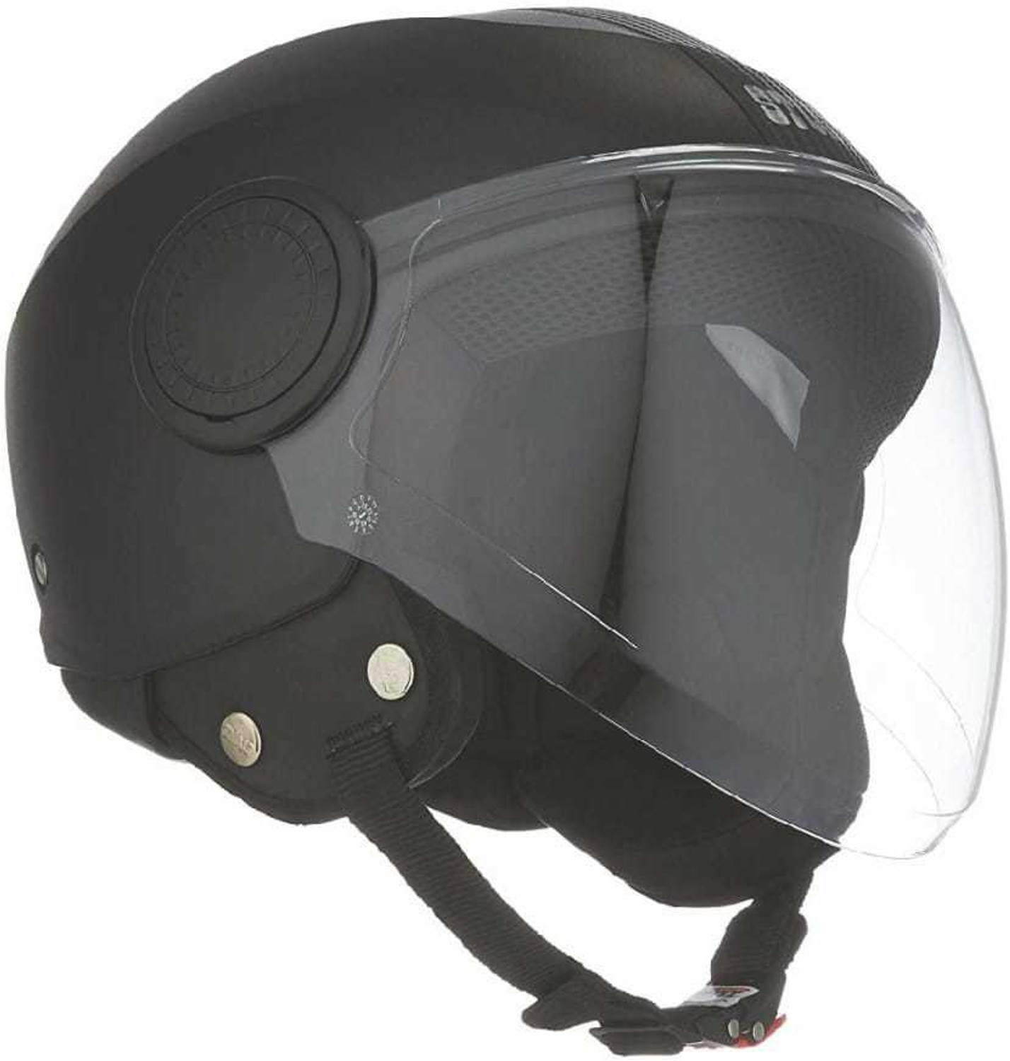 Image of STUDDS L Motorbike Helmet (Black) Motorsports Helmet (Black)