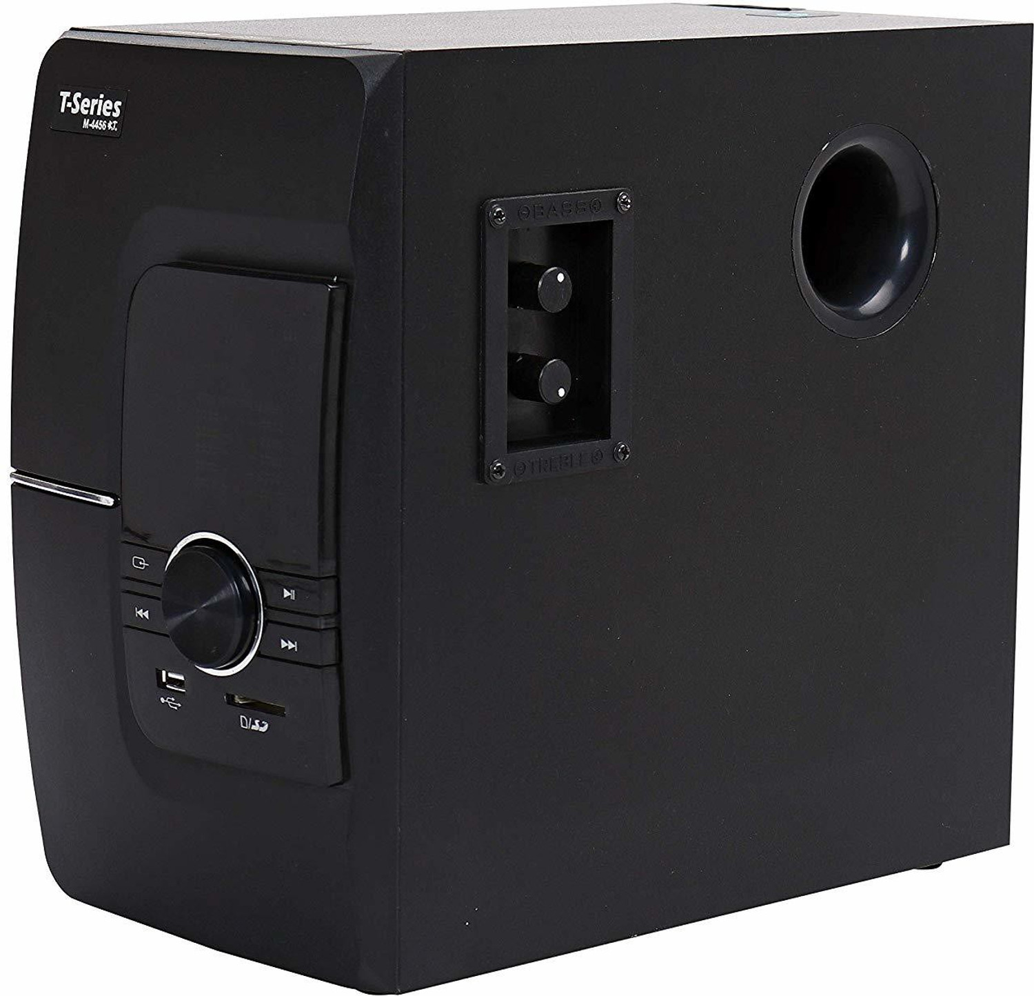 Image of T-Series M-4456BT 4.1 Channel Bluetooth Multimedia Speaker System (Black) 40 W Bluetooth Home Theatre (Black, 4.1 Channel)