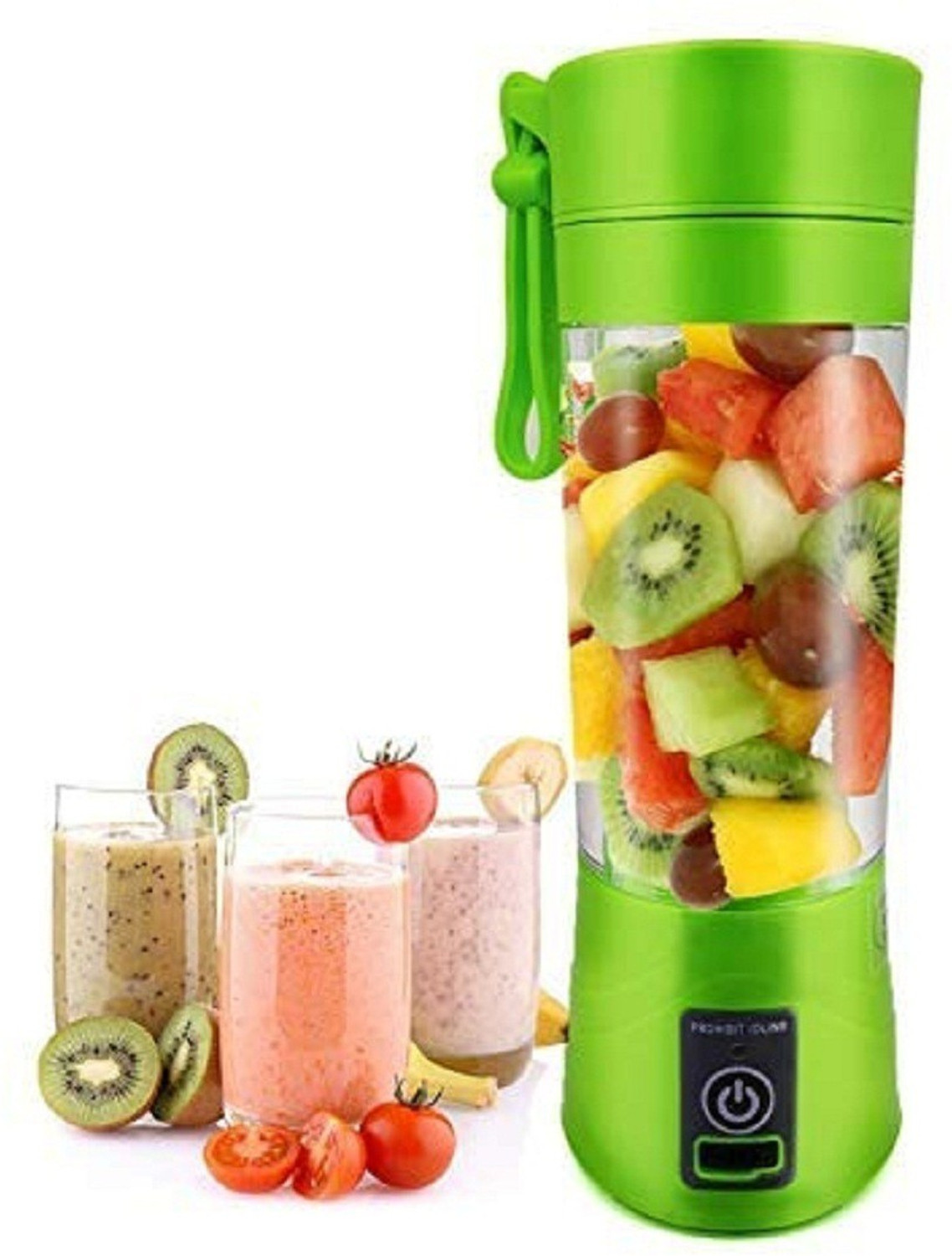 Image of BlendLife JOSH Portable Blender, 380ml, 1200mAh, Made in Bharat, ISI Certified 100 W Juicer Mixer Grinder (JOSH | 1 Jar | Multicolor)