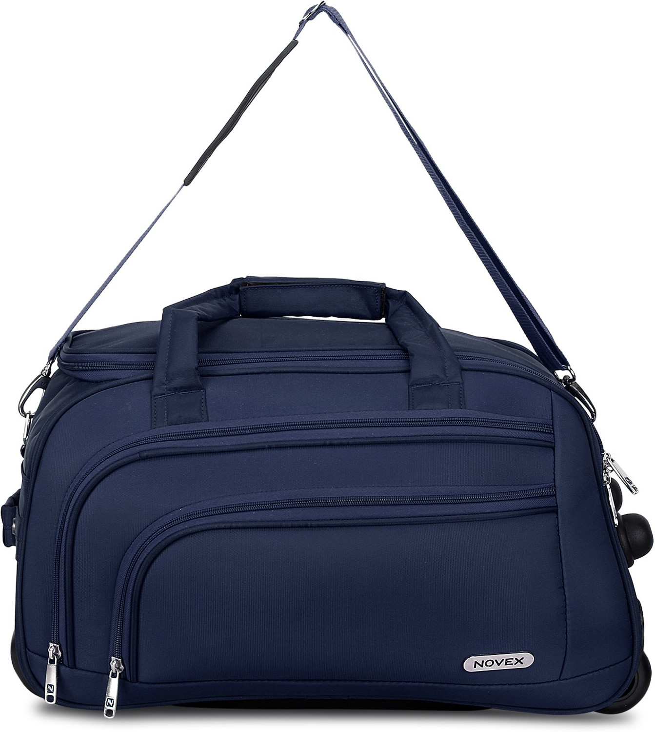 Image of NOVEX 52 L Strolley Duffel Bag - Solo - Blue - Regular Capacity