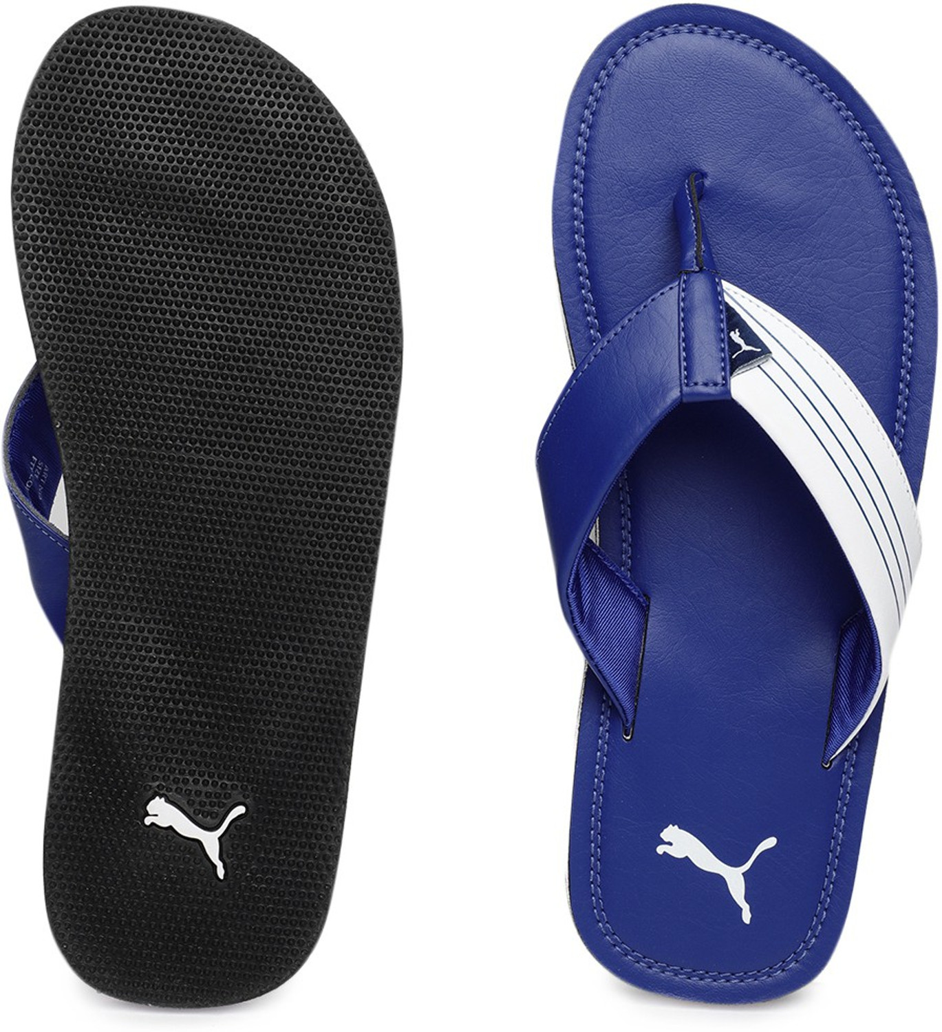 Image of PUMA Men Flip Flops (Blue , 8)
