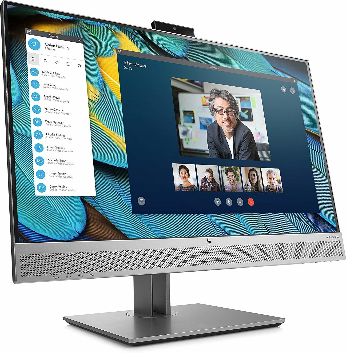Image of HP EliteDisplay E243m 60.45 cm (24 inch) Full HD LED Backlit IPS Panel Monitor (1FH48AA#ABA) (Response Time: 5 ms, 60 Hz Refresh Rate)