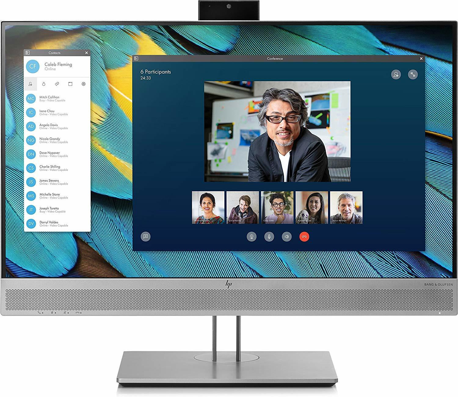 Image of HP EliteDisplay E243m 60.45 cm (24 inch) Full HD LED Backlit IPS Panel Monitor (1FH48AA#ABA) (Response Time: 5 ms, 60 Hz Refresh Rate)