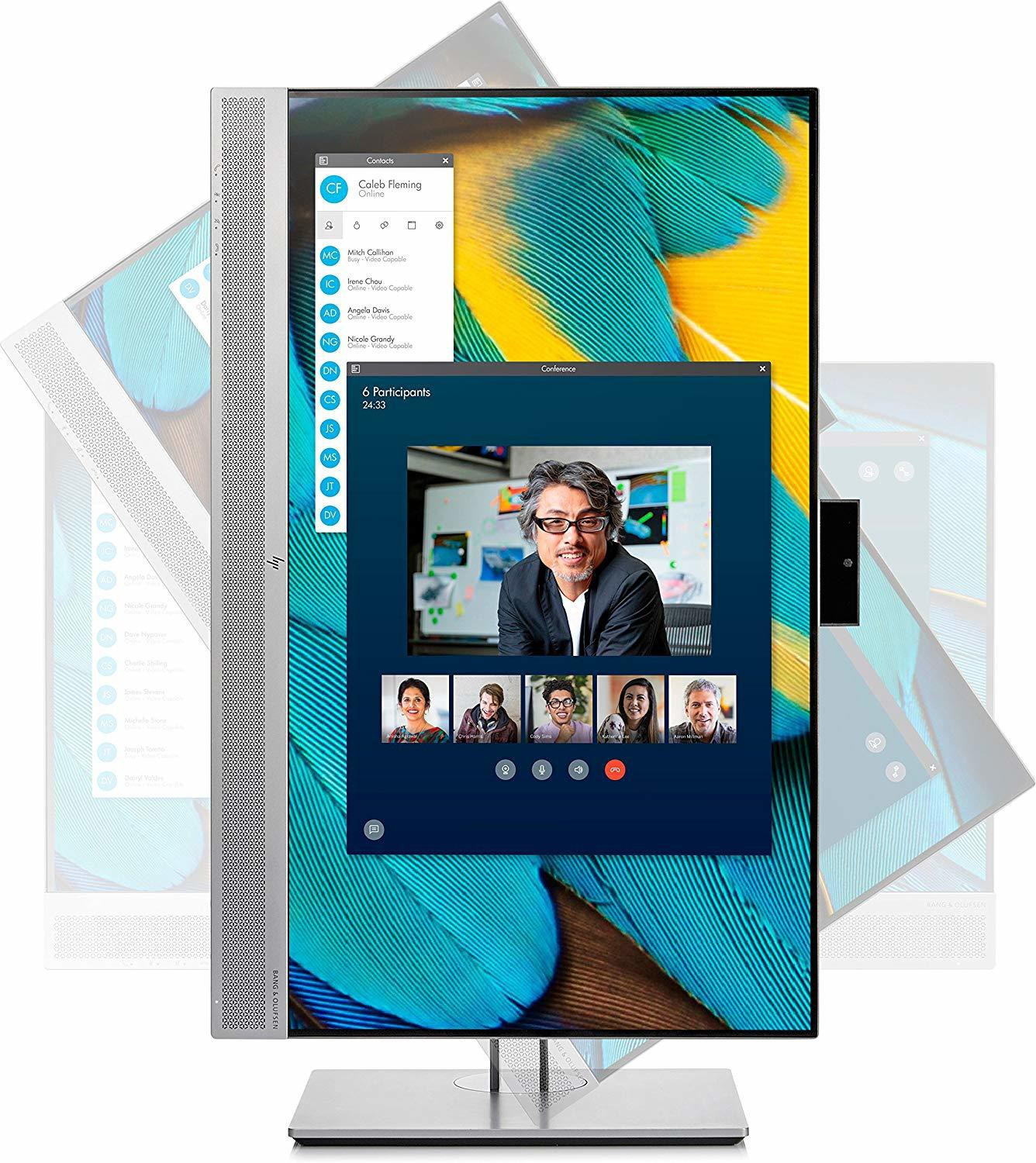 Image of HP EliteDisplay E243m 60.45 cm (24 inch) Full HD LED Backlit IPS Panel Monitor (1FH48AA#ABA) (Response Time: 5 ms, 60 Hz Refresh Rate)
