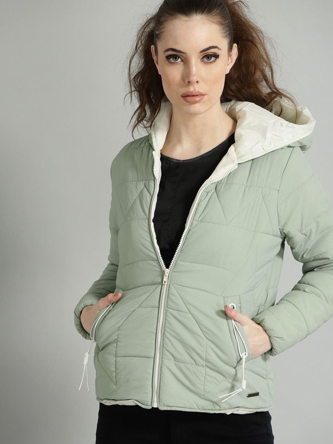 Image of VERO MODA Women Self Design Casual Jacket