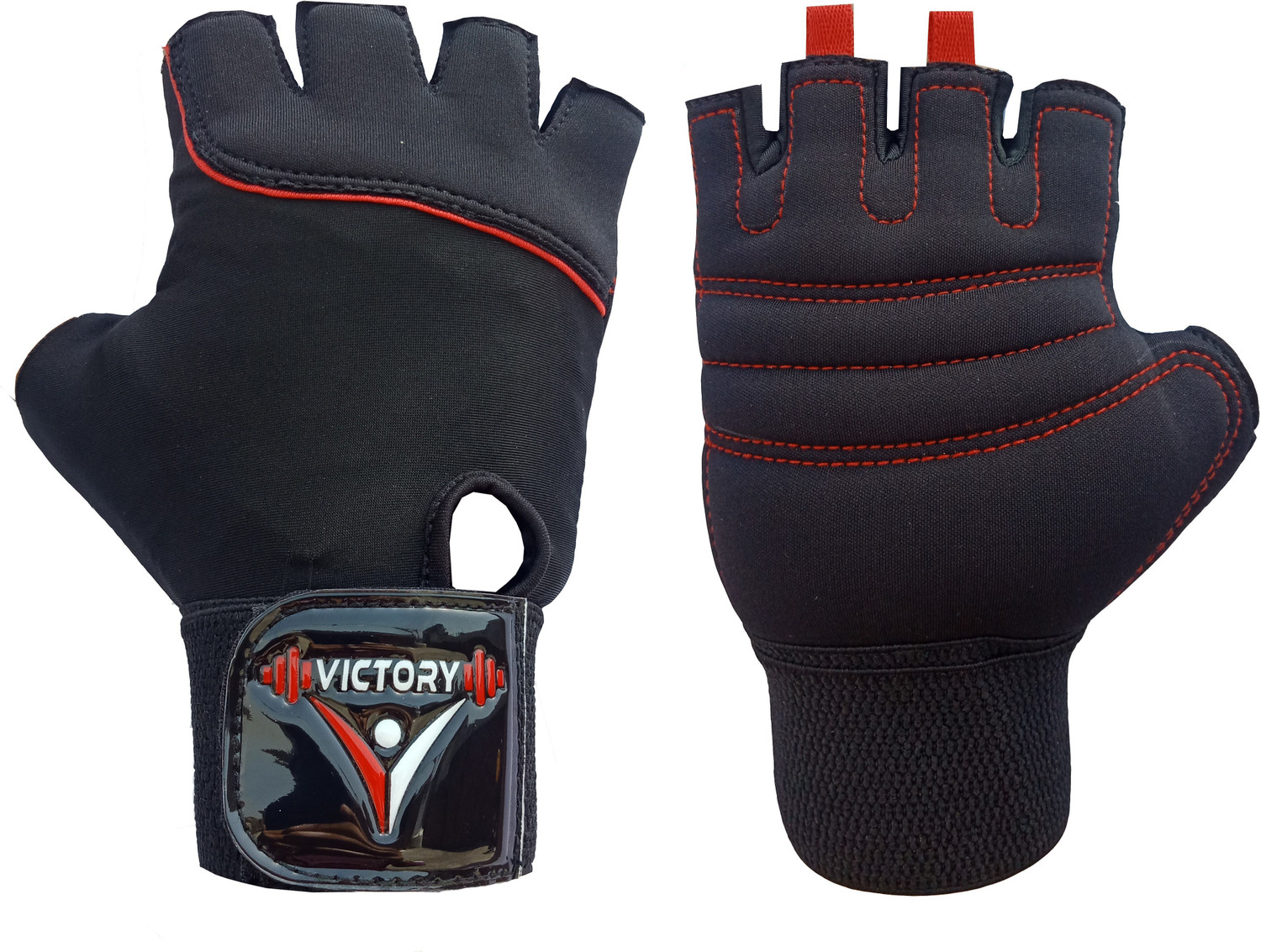 Image of MAYOR Mercury Gym Gloves Gym & Fitness Gloves (Black, Orange)
