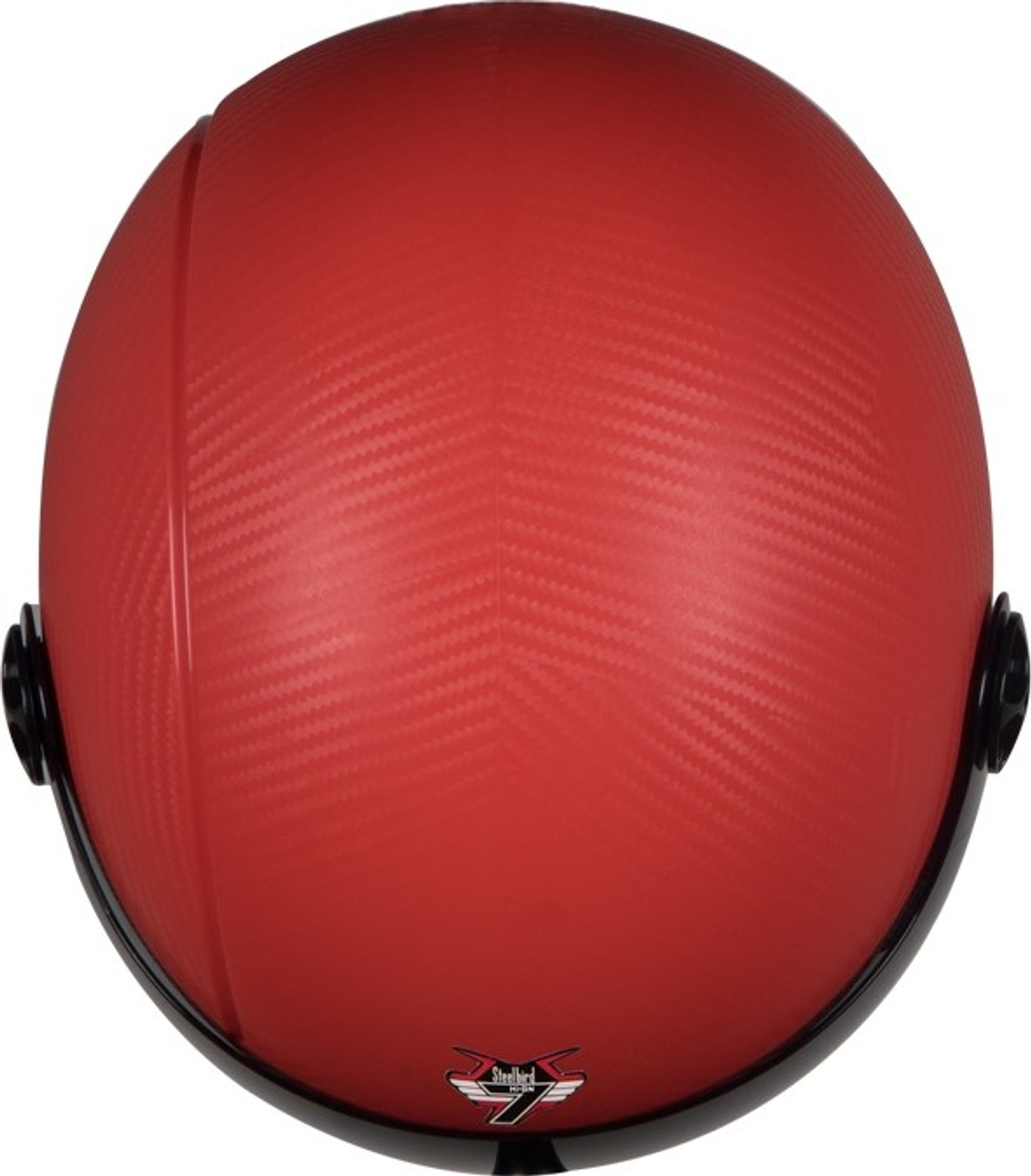 Image of Steelbird SBH-16 Pulse Motorbike Helmet (Red)