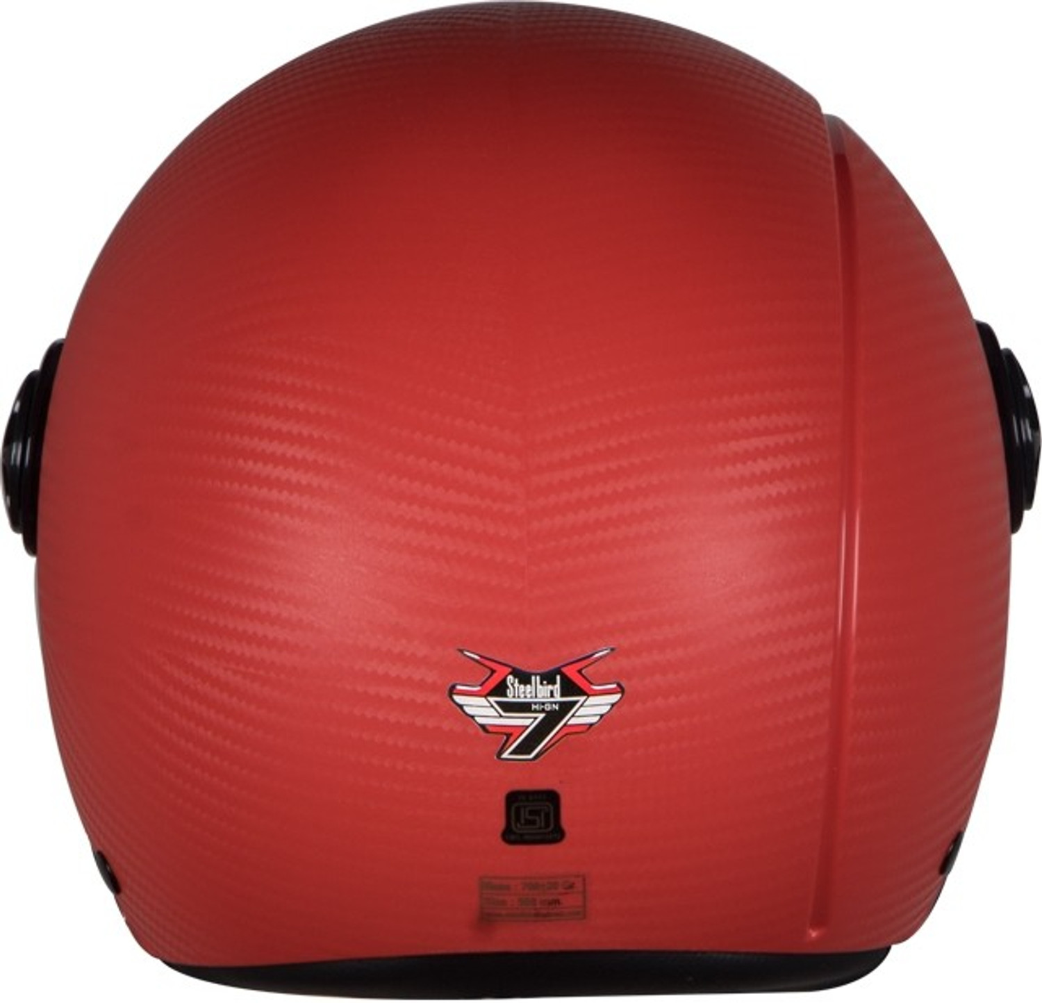 Image of Steelbird SBH-16 Pulse Motorbike Helmet (Red)