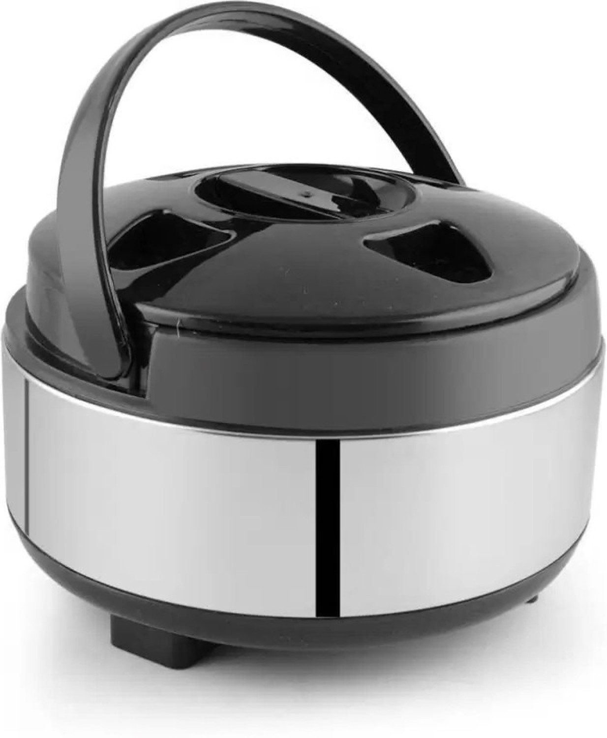 Image of Lehza Gift Set Pack Hot-Pot Insulated Casserole Food Warmer Stainless Steel with Plastic Cover & Bottom | Hot-Pot Insulated Casserole Food Warmer | Gift Set Chapati box Hot-pot Insulated Casserole Thermoware Casserole Cook and Serve Serve Casserole (2500 ml)