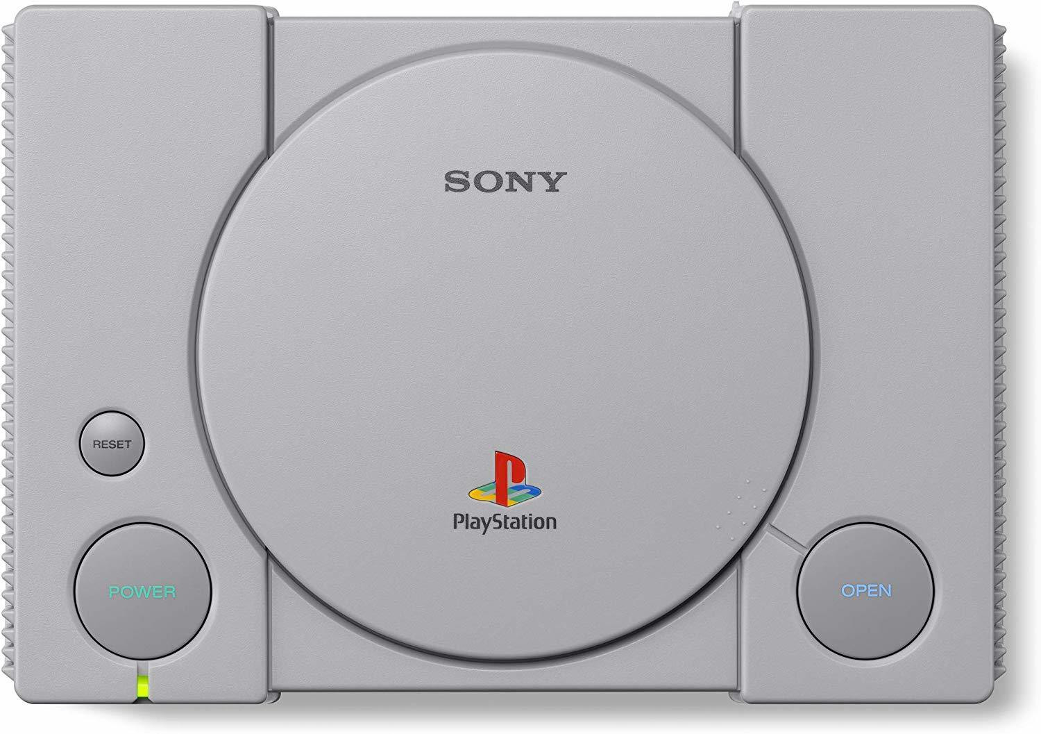 Image of SONY PlayStation Classic Console with 20 Pre-Loaded Games NA GB (Grey)