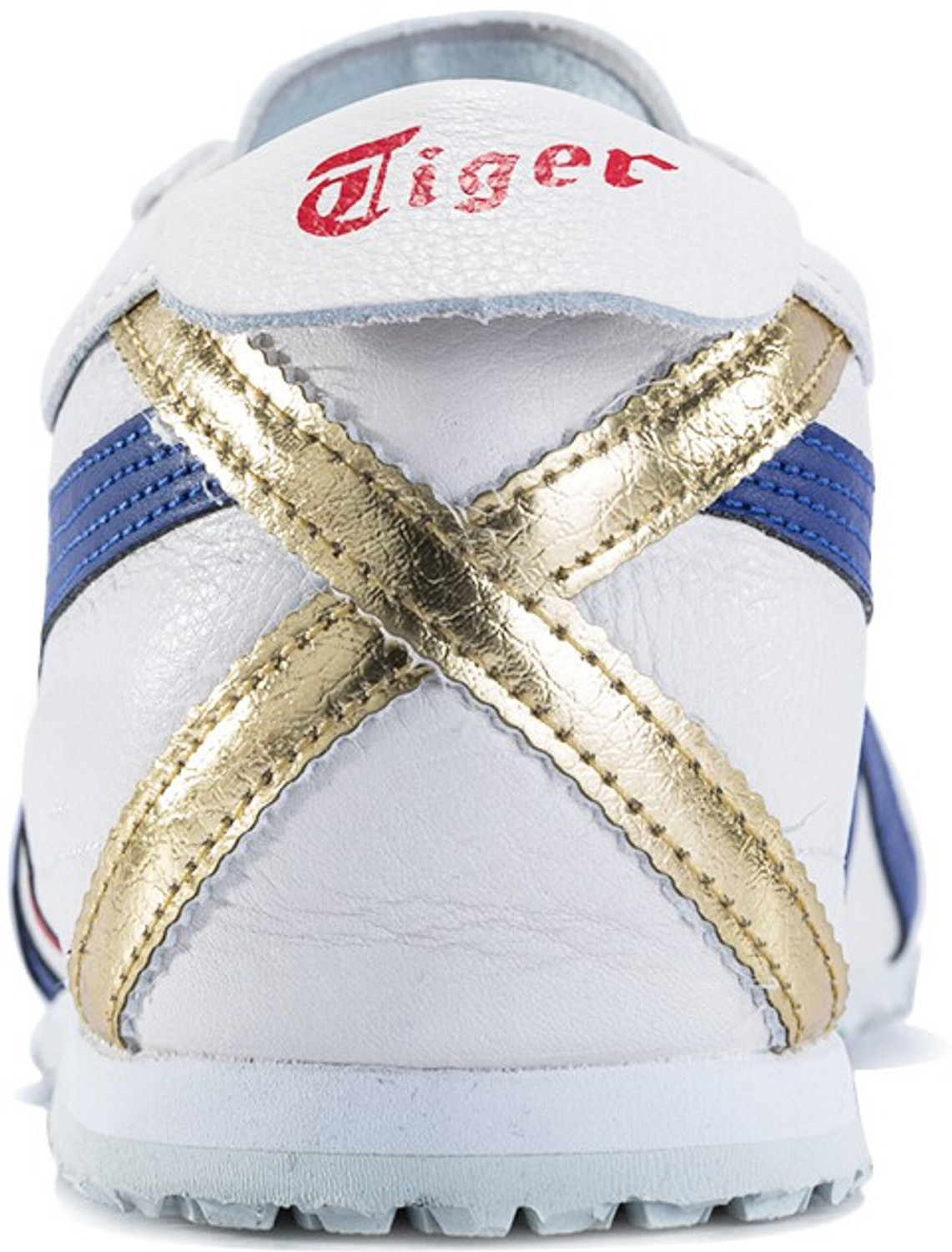 Image of onitsuka Tiger Mexico 66 White Blue Limited edition Sneakers For Men (White, Blue , 7.5)