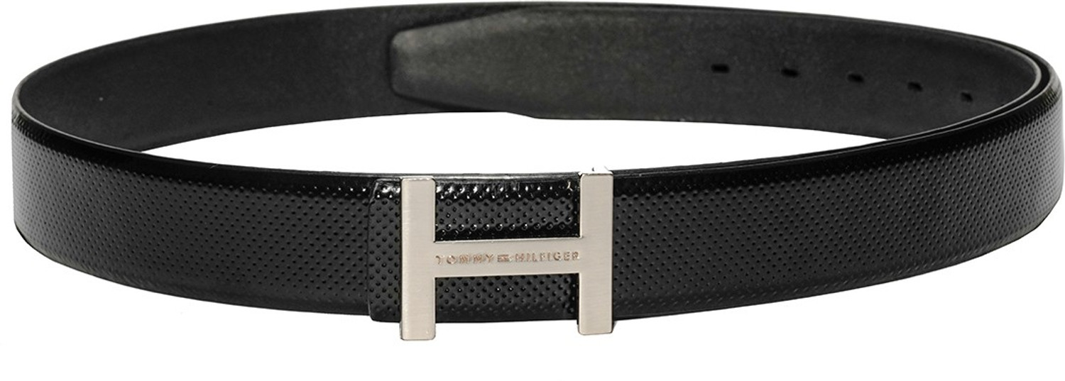 Image of TOMMY HILFIGER Men Casual Multicolor Genuine Leather Reversible Belt