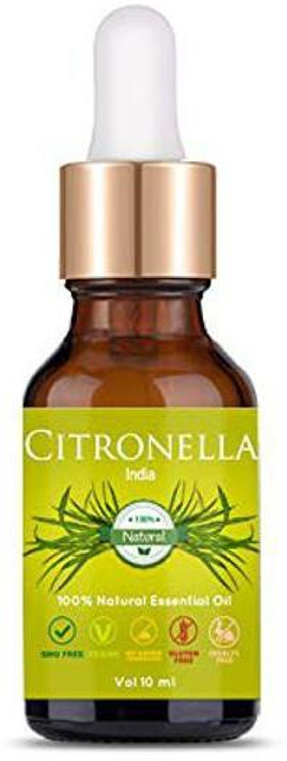 Image of Blue Tree Aroma 100% Natural Aroma Essential Oil in Citronella java (Cymbopogon winterianus) (10 ml)