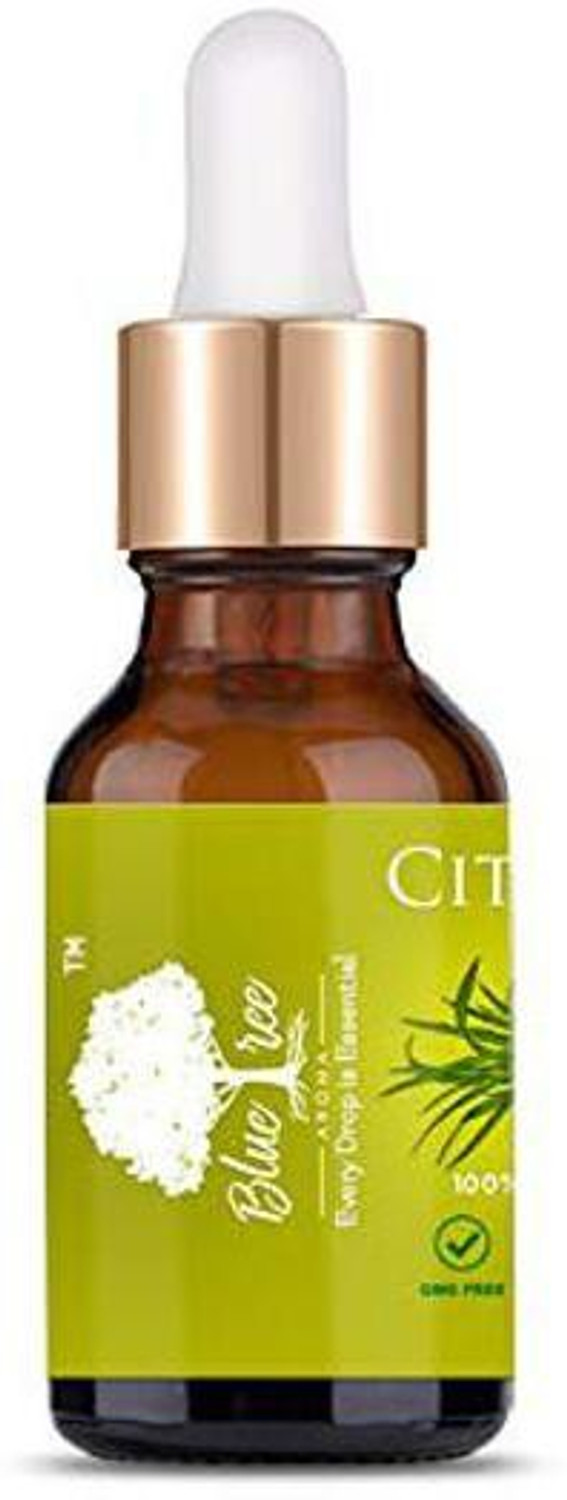 Image of Blue Tree Aroma 100% Natural Aroma Essential Oil in Citronella java (Cymbopogon winterianus) (10 ml)