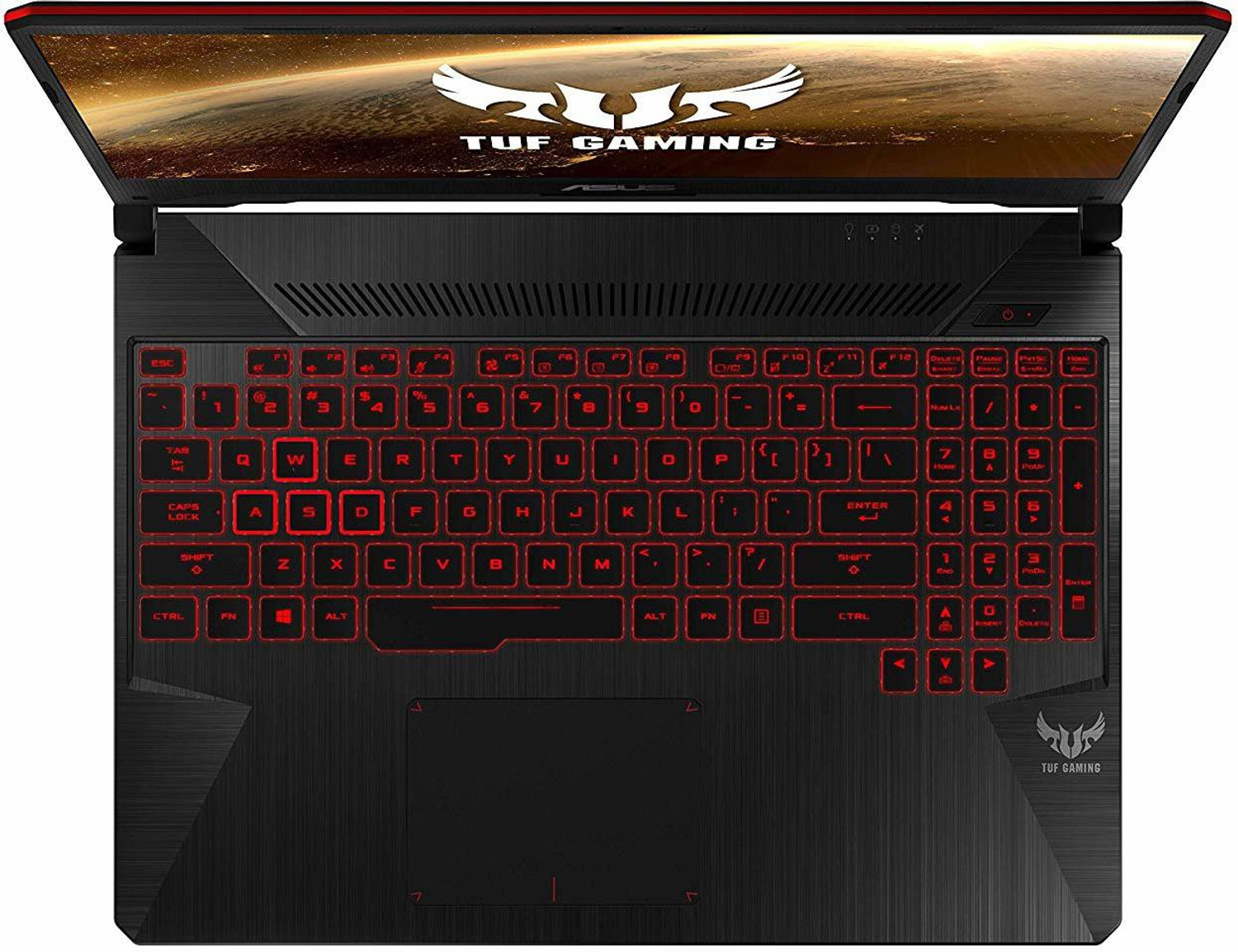 Image of ASUS FX505DY AMD Ryzen 5 Quad Core 7th Gen - (8 GB /512 GB SSD /Windows 10 /4 GB Graphics /AMD Radeon AMD RADEON RX560X) FX505DY-BQ024T Gaming Laptop (15.6 Inch, Black Plastic)