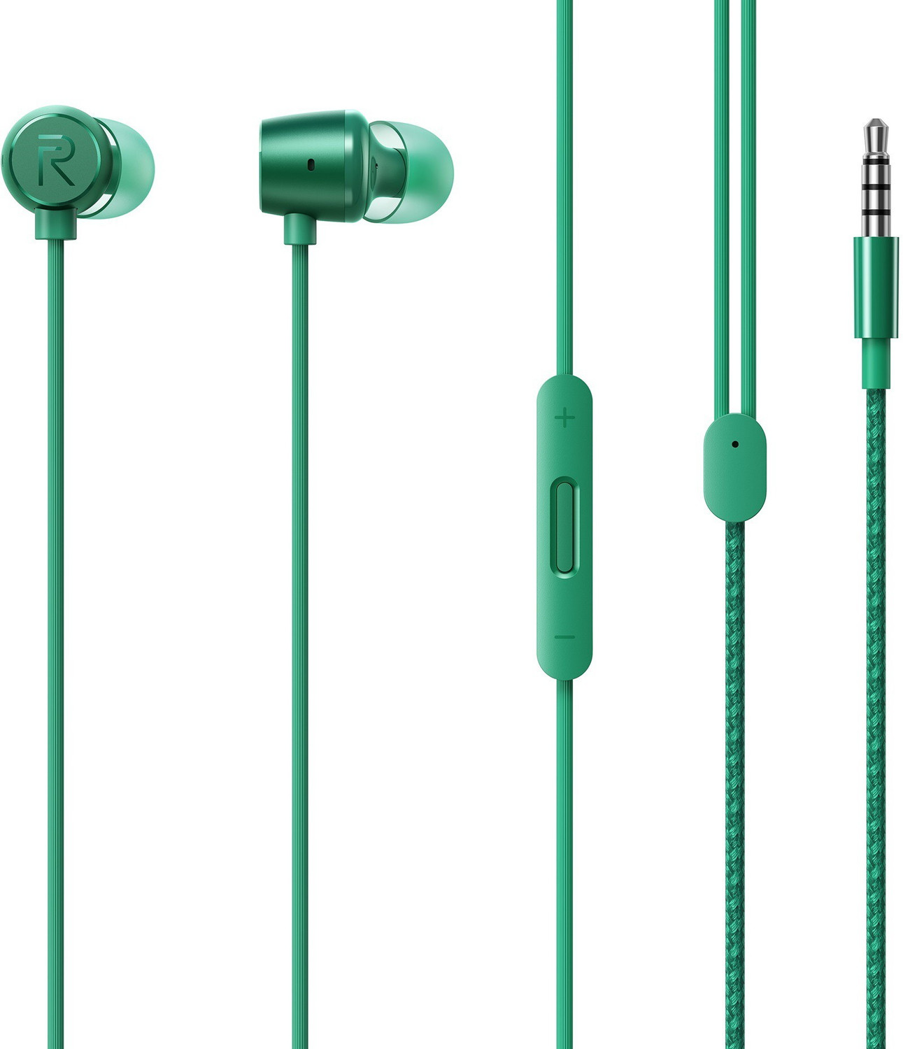 realme Buds 2 Wired Headset (Green, In the Ear) - Image 1