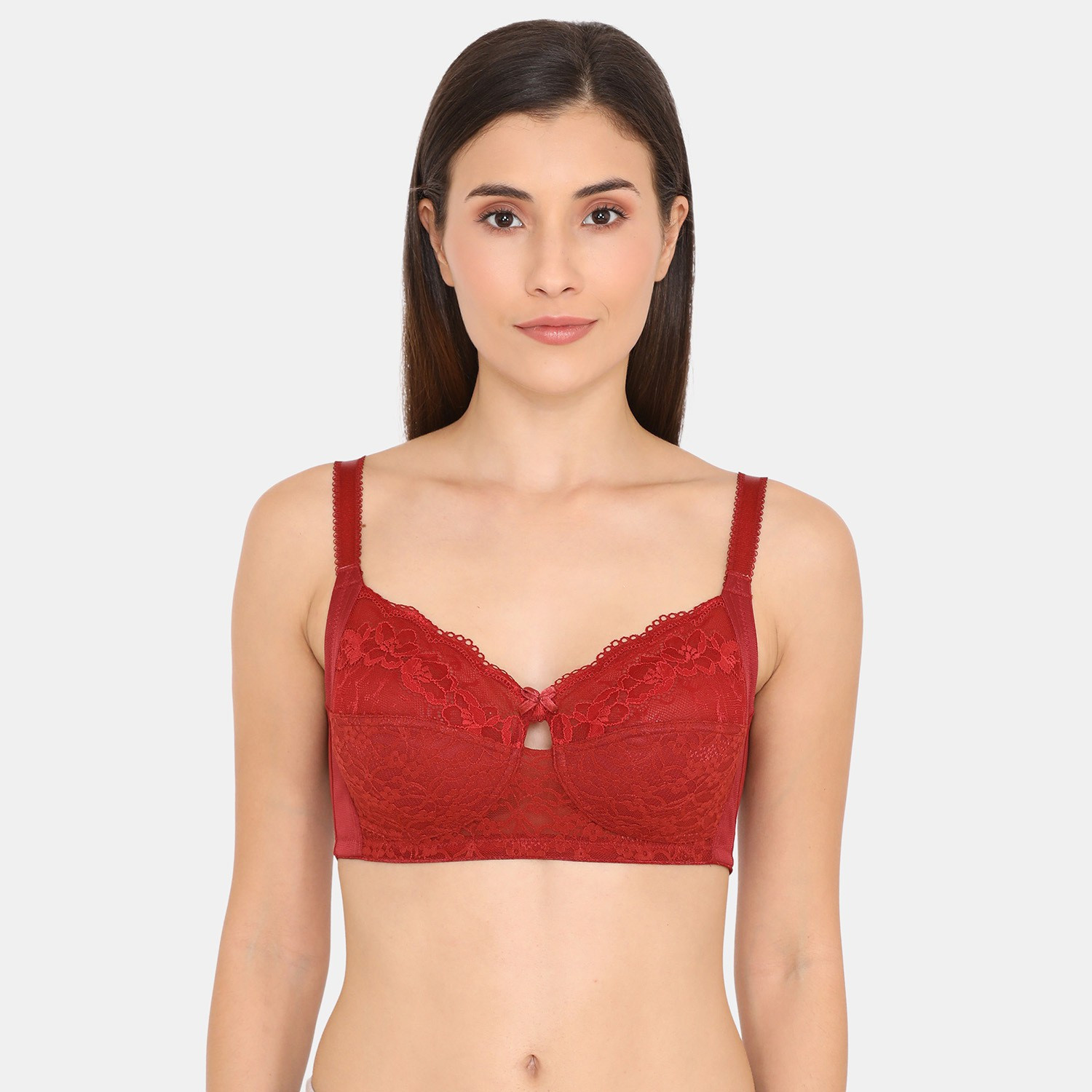 Image of VAN HEUSEN Women Full Coverage Non Padded Bra (Beige)