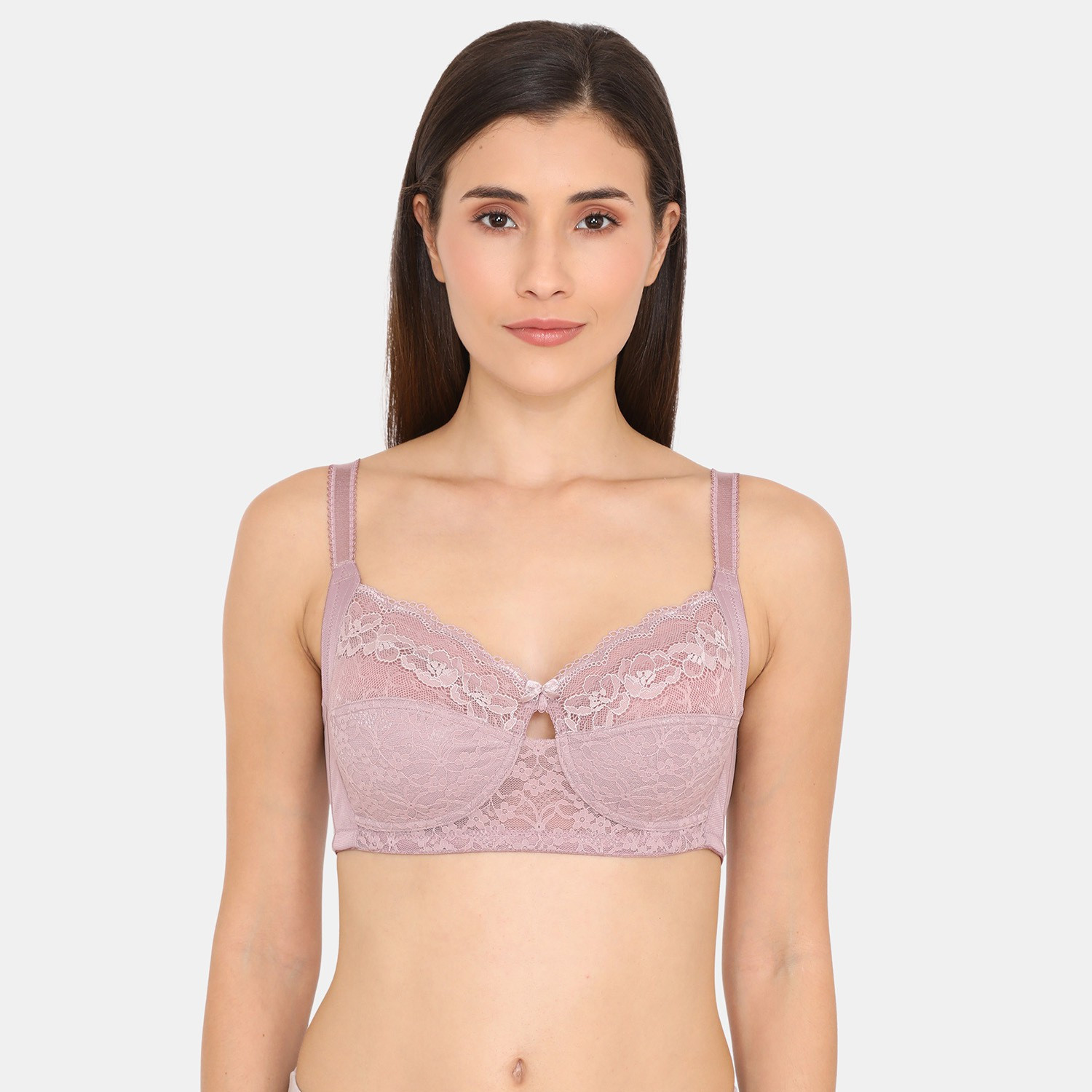 Image of VAN HEUSEN Women Full Coverage Non Padded Bra (Beige)