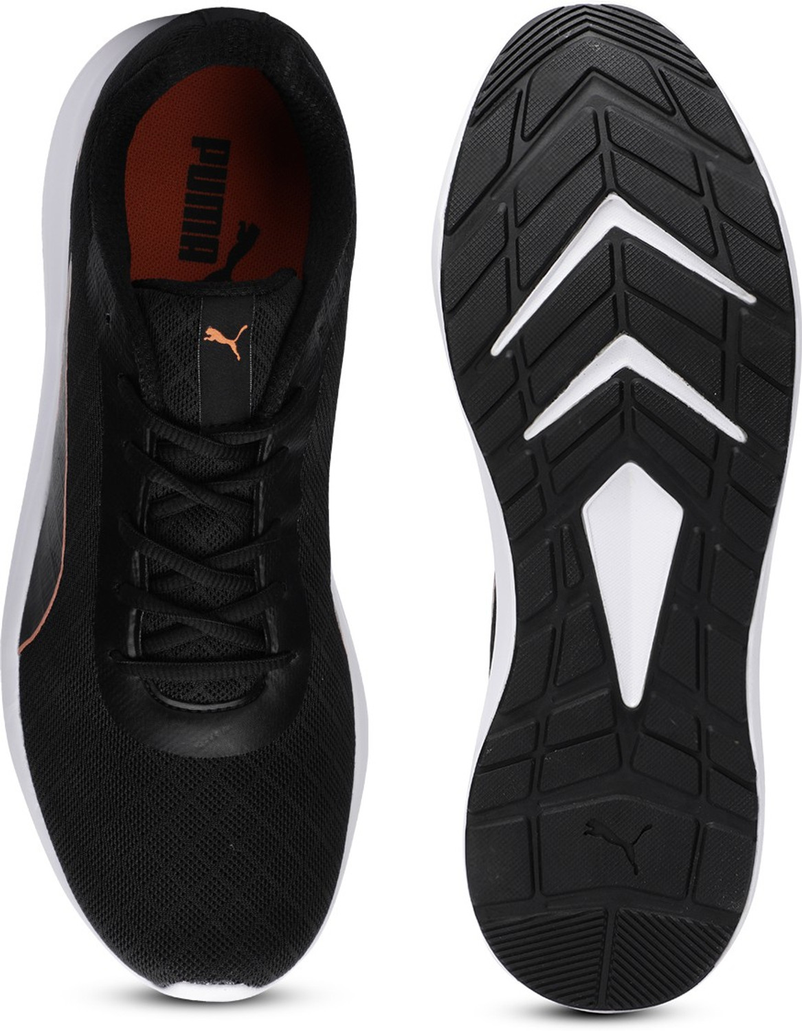 Image of PUMA Propel EL MU Running Shoes For Men (Black , 6)