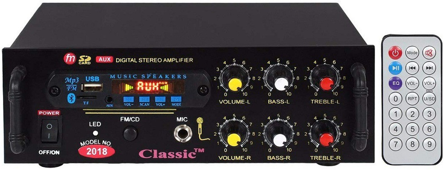 CLASSIC GOLD Metal Amp-Bt-999 Speaker (Black) - Image 1