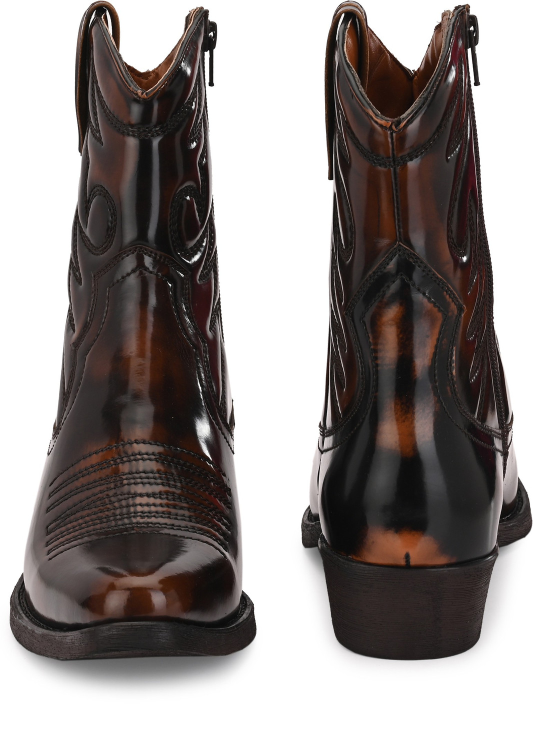 Image of Delize cowboy high ankle High Tops For Men (Brown , 11)