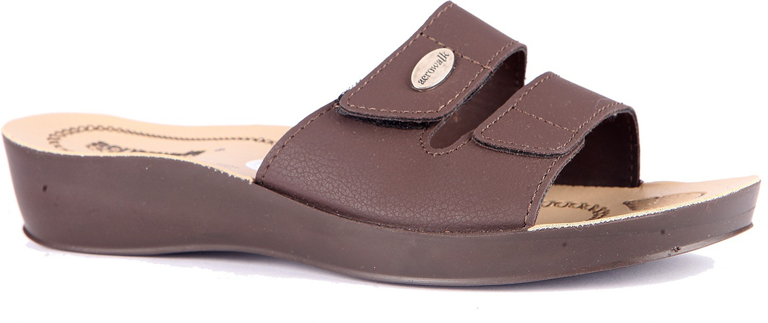 Image of IndiForce Women Casual Sandal (Black , 6)