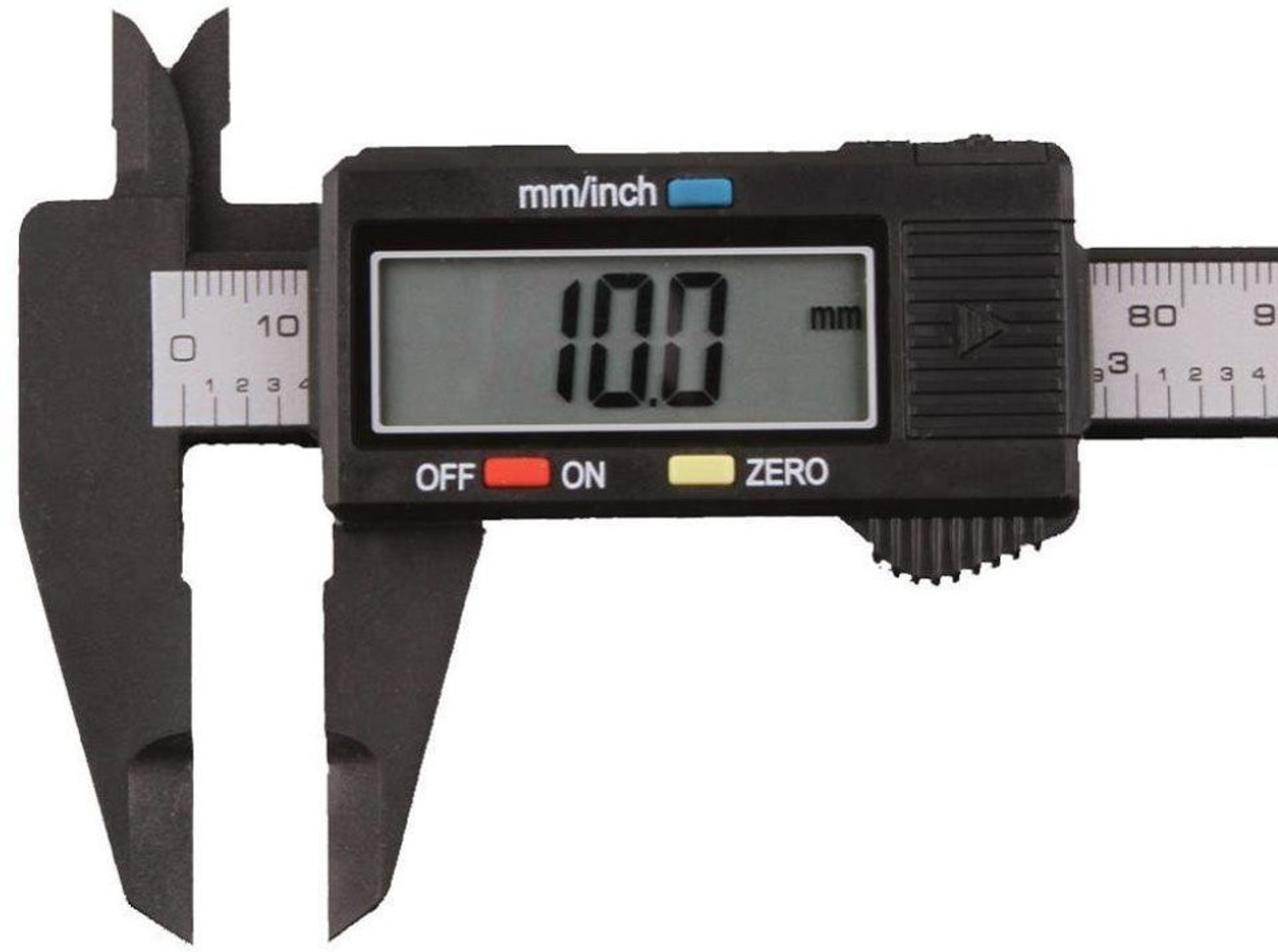 Image of BALRAMA 2pc Combo 125 mm Slide Wheel SS Vernier Caliper + 25 mm Micrometer Screw Gauge Mild Steel Chrome Plated Measurement for any Objects Inside, Outside and Depth Micrometer Caliper (0-125 mm)