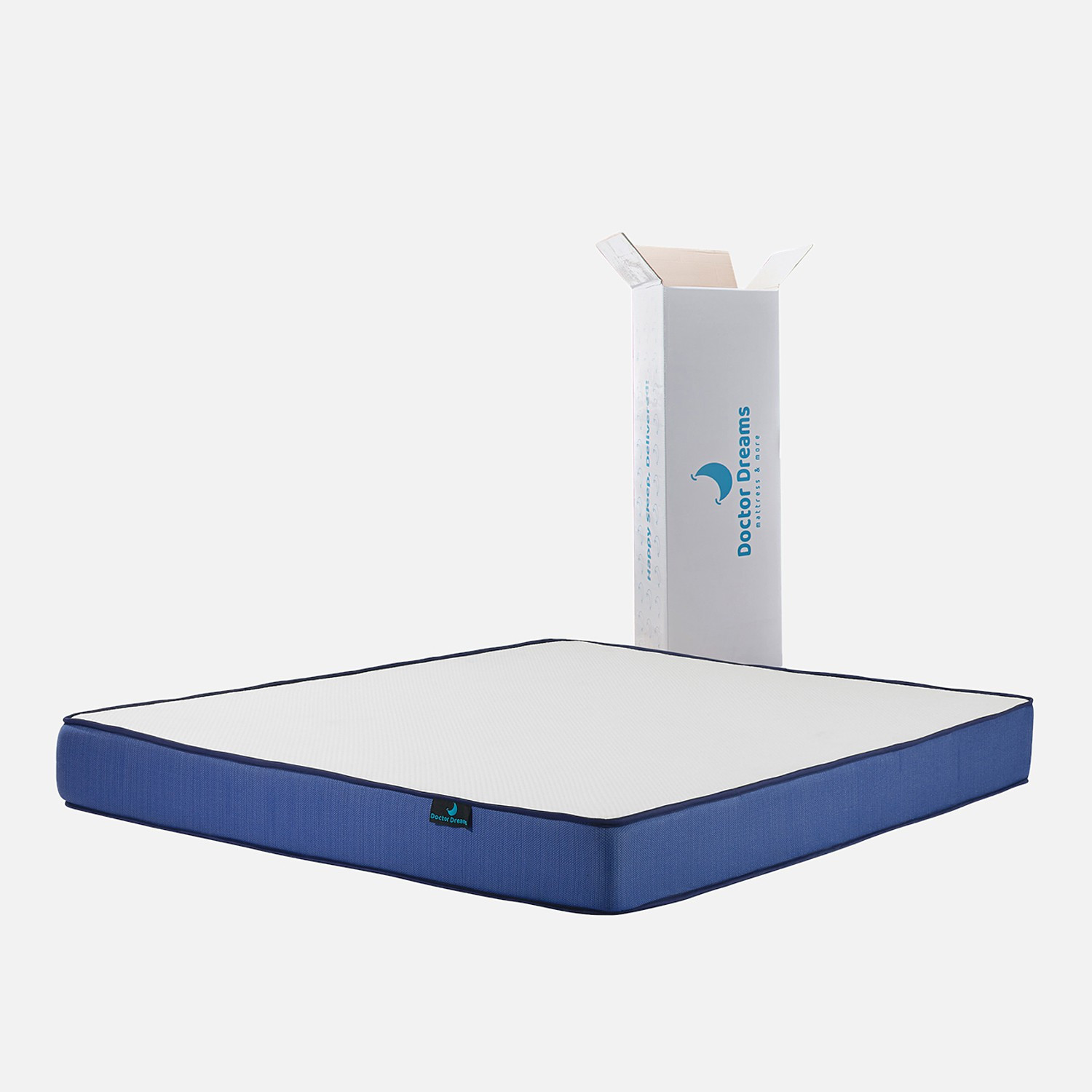 Image of Doctor Dreams by Nilkamal Plus Memory Foam 6 inch Queen Memory Foam Mattress (L x W: 72 Inch x 60 inch)