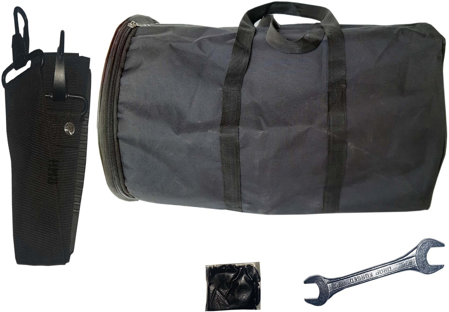 Image of GT manufacturers Full Tool Kit With Blue Dholak 3633 Nut & Bolts Dholak (Blue)
