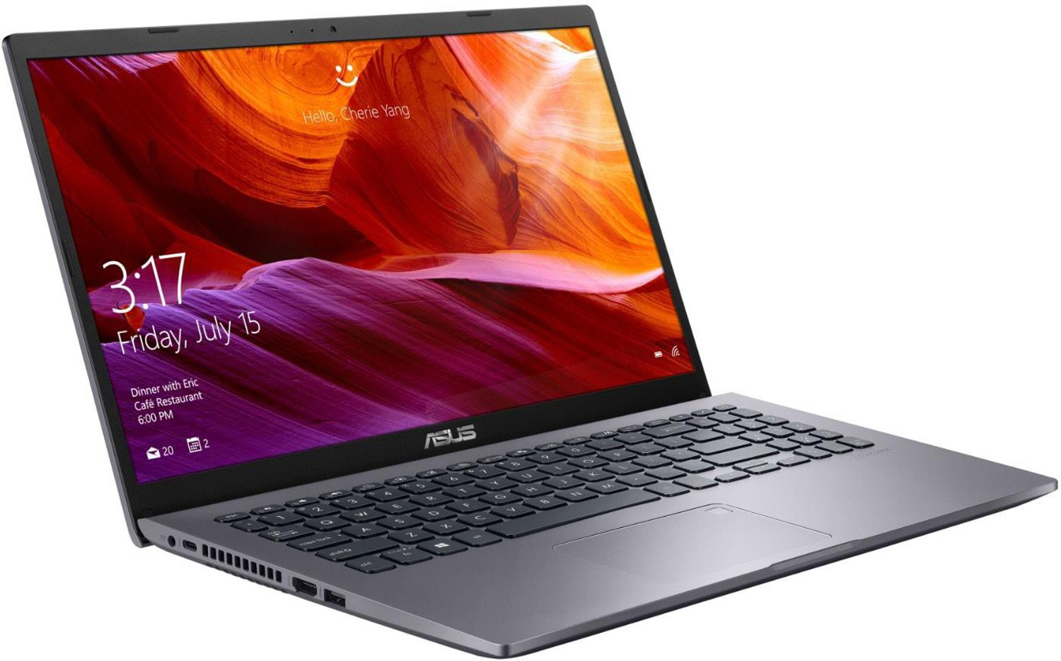 Image of ASUS AMD Ryzen 5 Quad Core 3500U - (4 GB /256 GB SSD /Windows 10 Home) M509DA-EJ562T Laptop (15.6 Inch, Slate Grey, 1.9 kg)