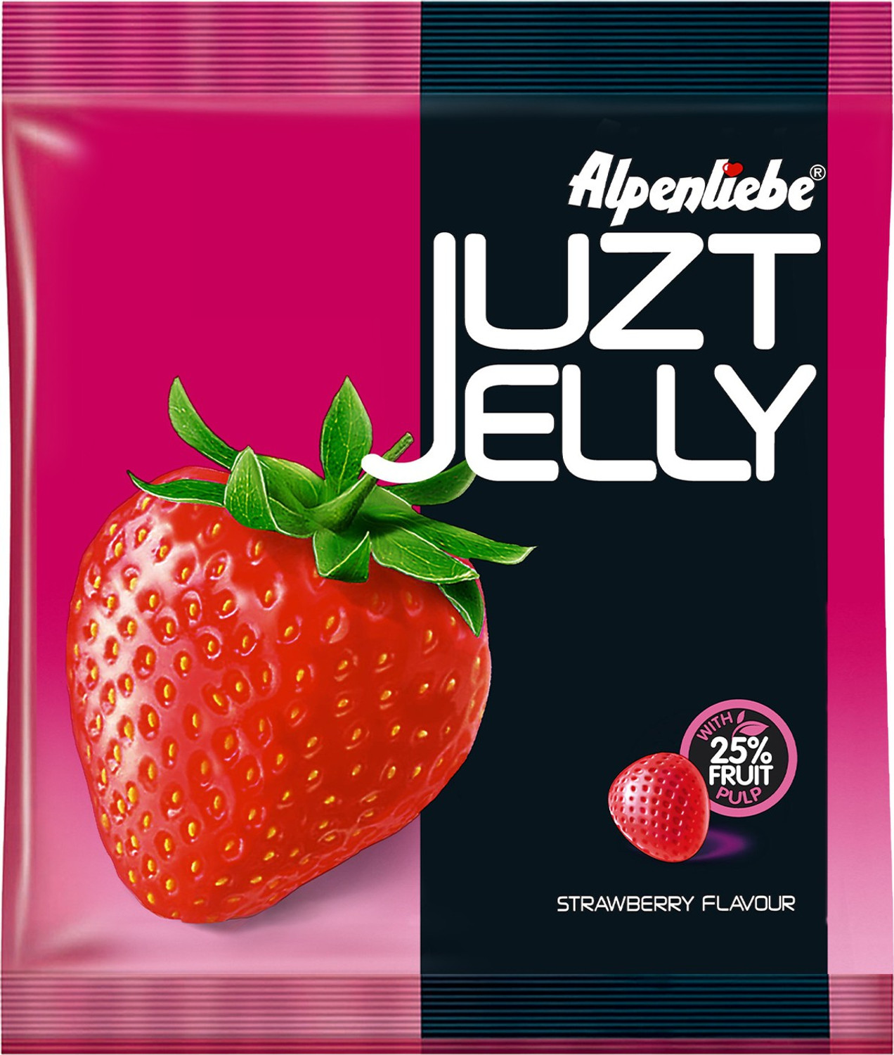 Image of Alpenliebe Juzt Strawberry Jelly Candy (380 g)