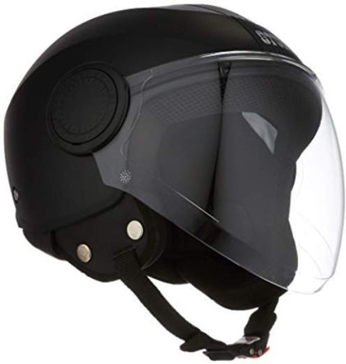Image of STUDDS Urban open Face Helmet Motorsports Helmet (Black)