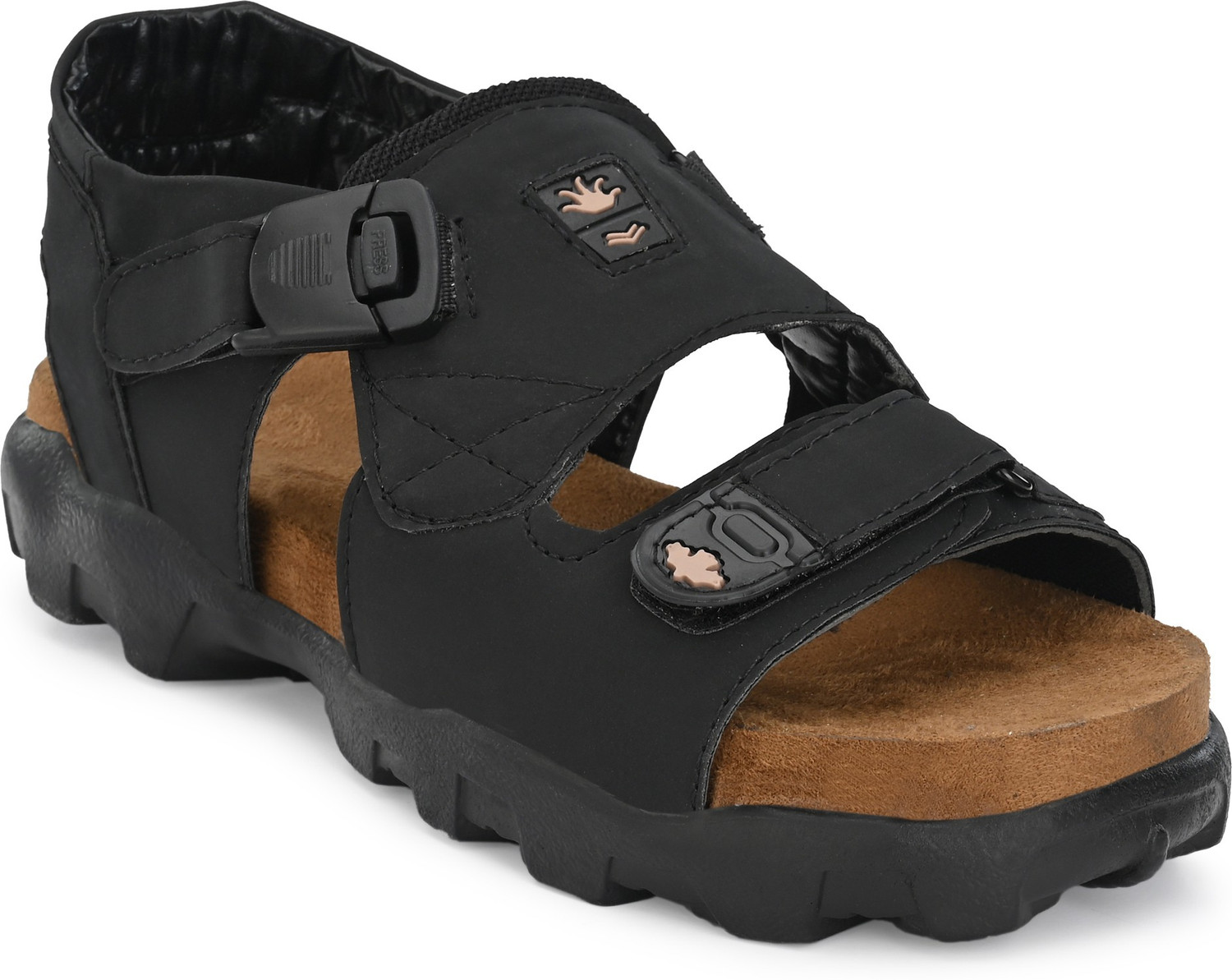 Image of Hit & Fit Men Casual Sandal (Black , 9)