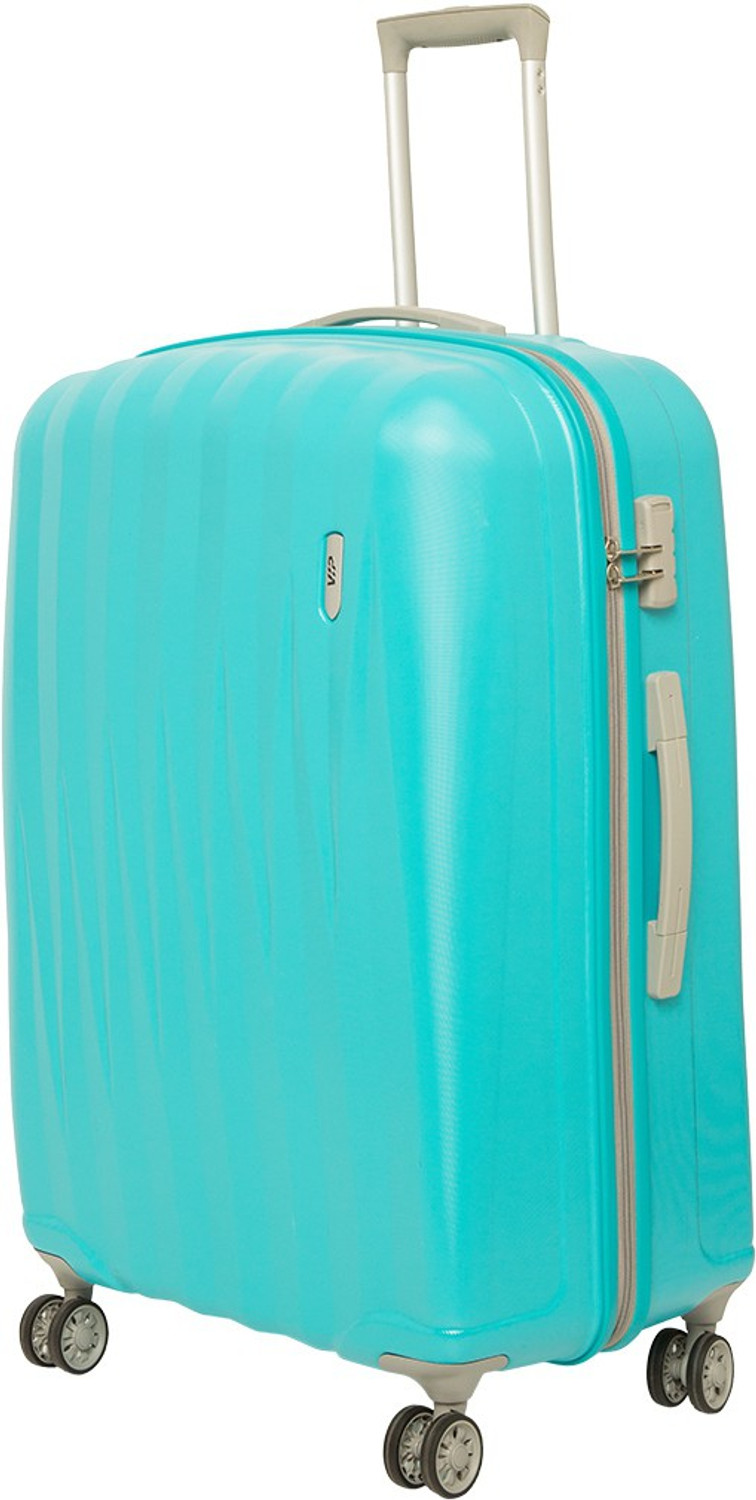 Image of VIP Large Check-in Suitcase (79 cm) 4 Wheels - Zapper - Blue