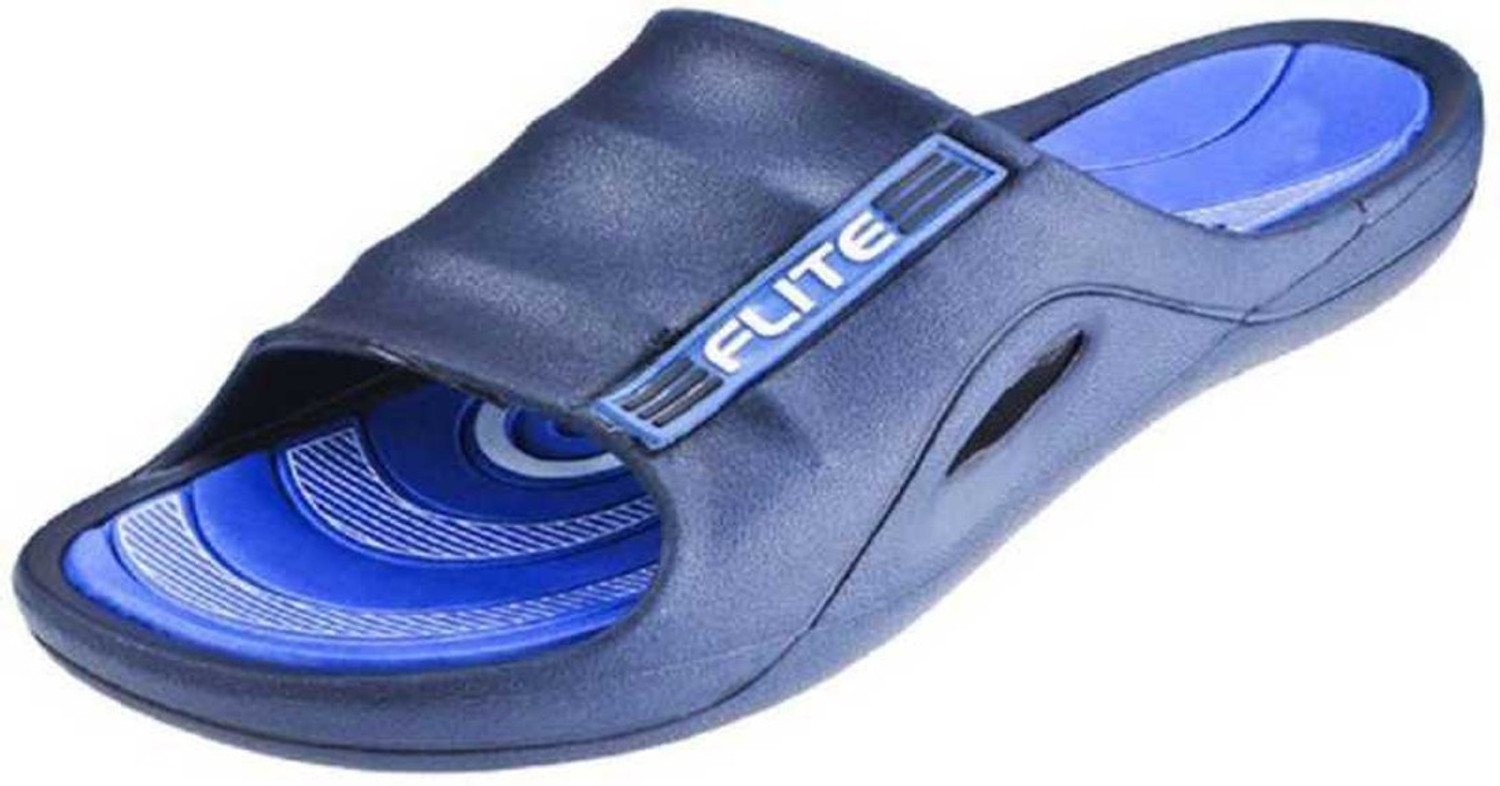 Image of FLITE Men flite slide, waterproof, lightweight, extra soft and comfortable Men Slippers (Blue, Blue , 8)