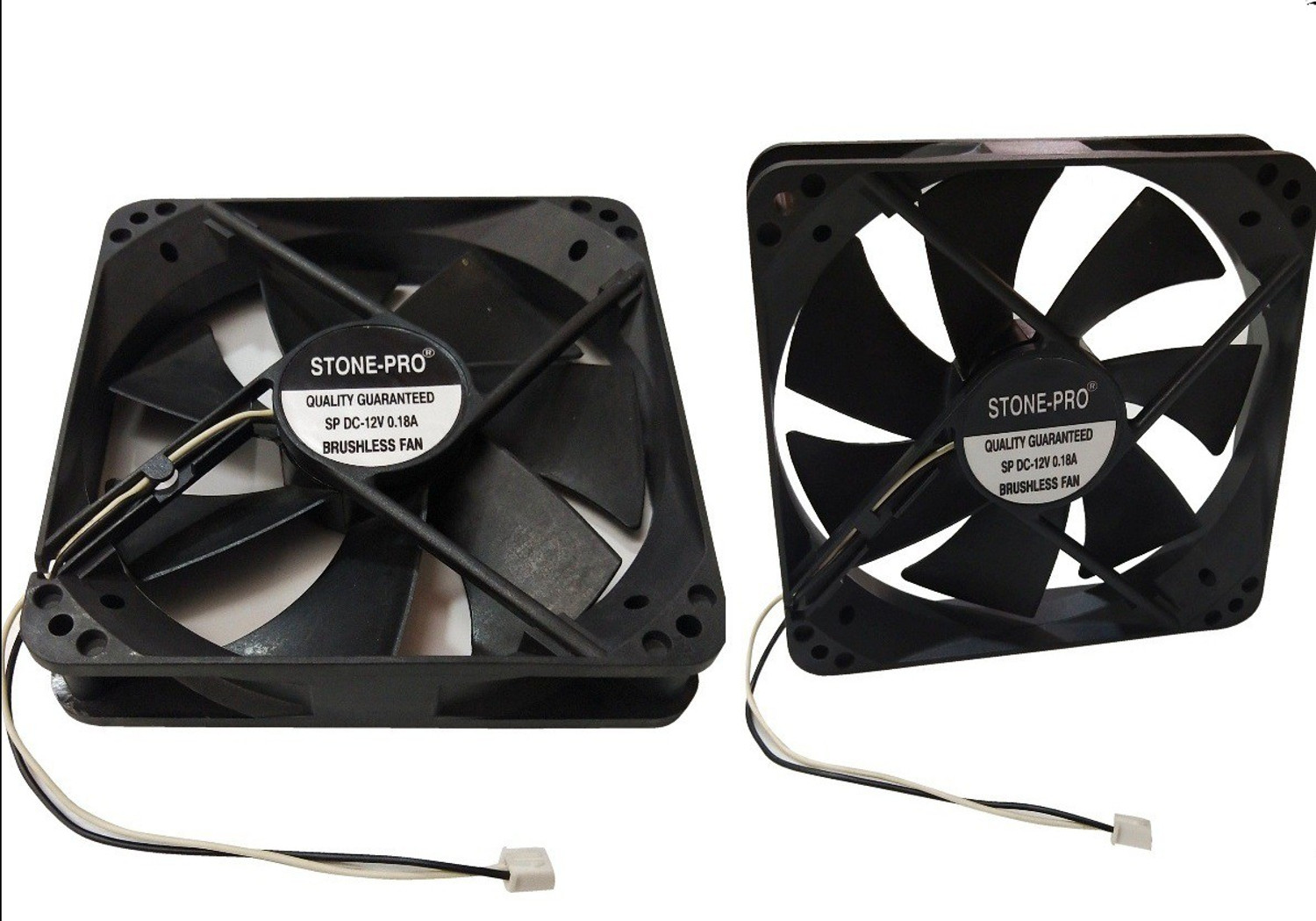 Image of VINITRON (Pack of 10) India DC 12V Cooling Fan for PC Case,DC 12V DC Cooling Fan SM005 Cooling Fan All in one Cooler (Black)