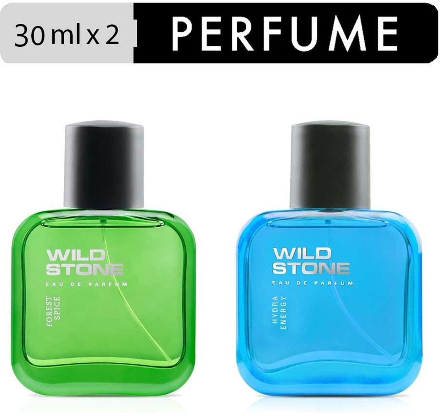 Image of Wild Stone Forest Spice Perfume - 100 ml each , Pack of 3 Eau de Parfum - 300 ml (For Men)