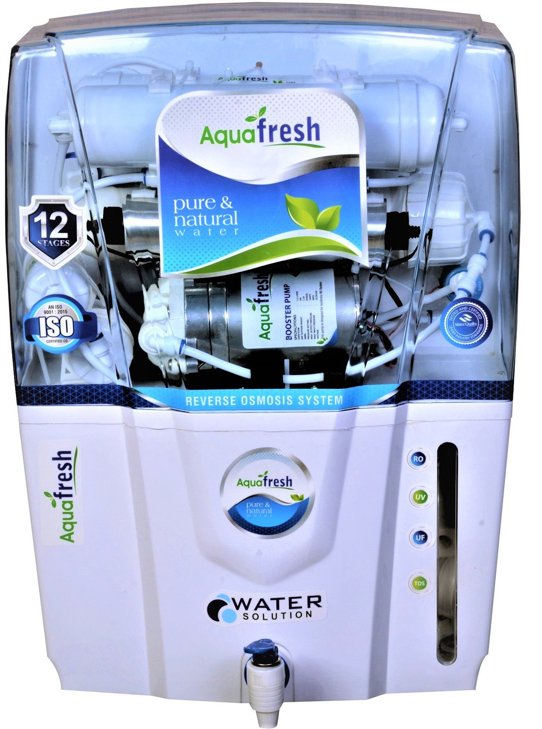 Aqua Fresh audi purix MINERAL+RO+UV+UF+TDS 12 L 12 L RO + UV + UF + TDS Control Water Purifier