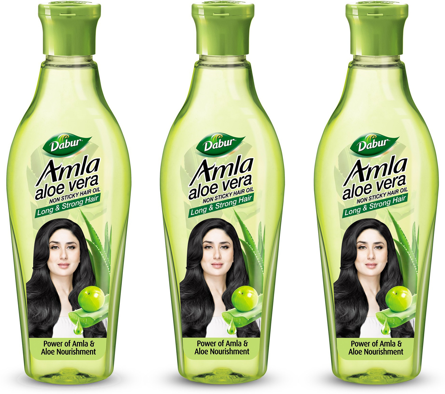 Image of Dabur AMLA ALOEVERA HAIR OIL 300 ML (100*3) ( PACK OF 3) Hair Oil (300 ml)