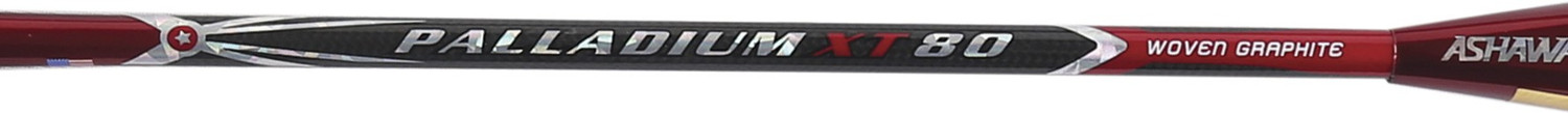 Image of ASHAWAY Palladium XT 80 Red Unstrung Badminton Racquet (Pack of: 1, 86 g)