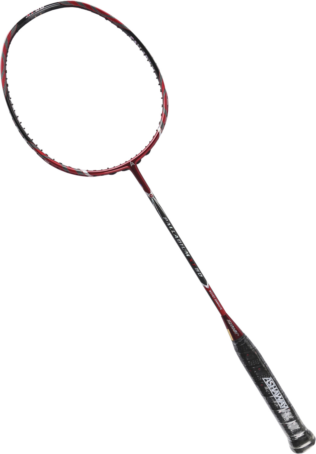 Image of ASHAWAY Palladium XT 80 Red Unstrung Badminton Racquet (Pack of: 1, 86 g)